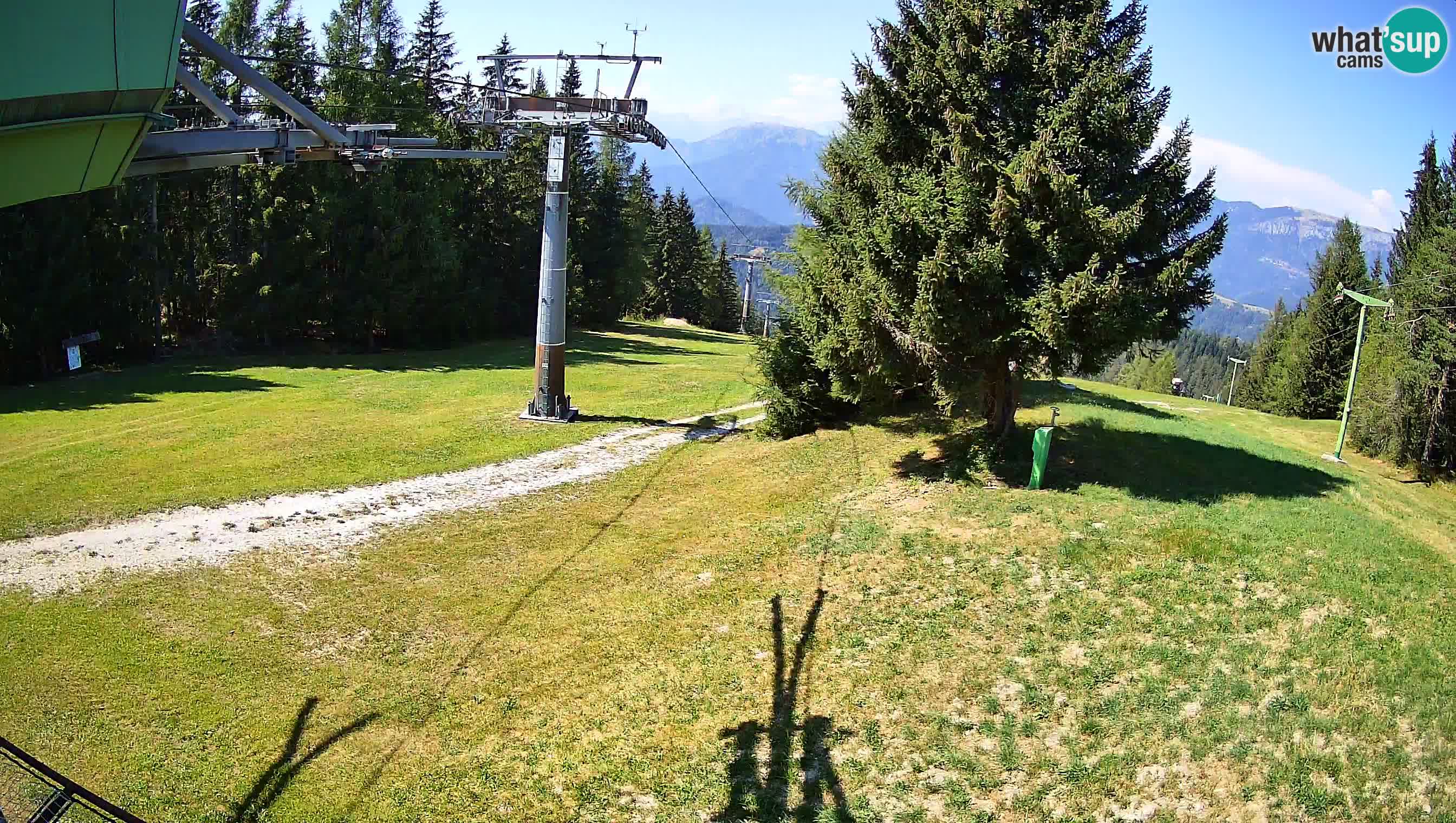 Smušišče Cerkno spletna kamera Lom zgornja proga