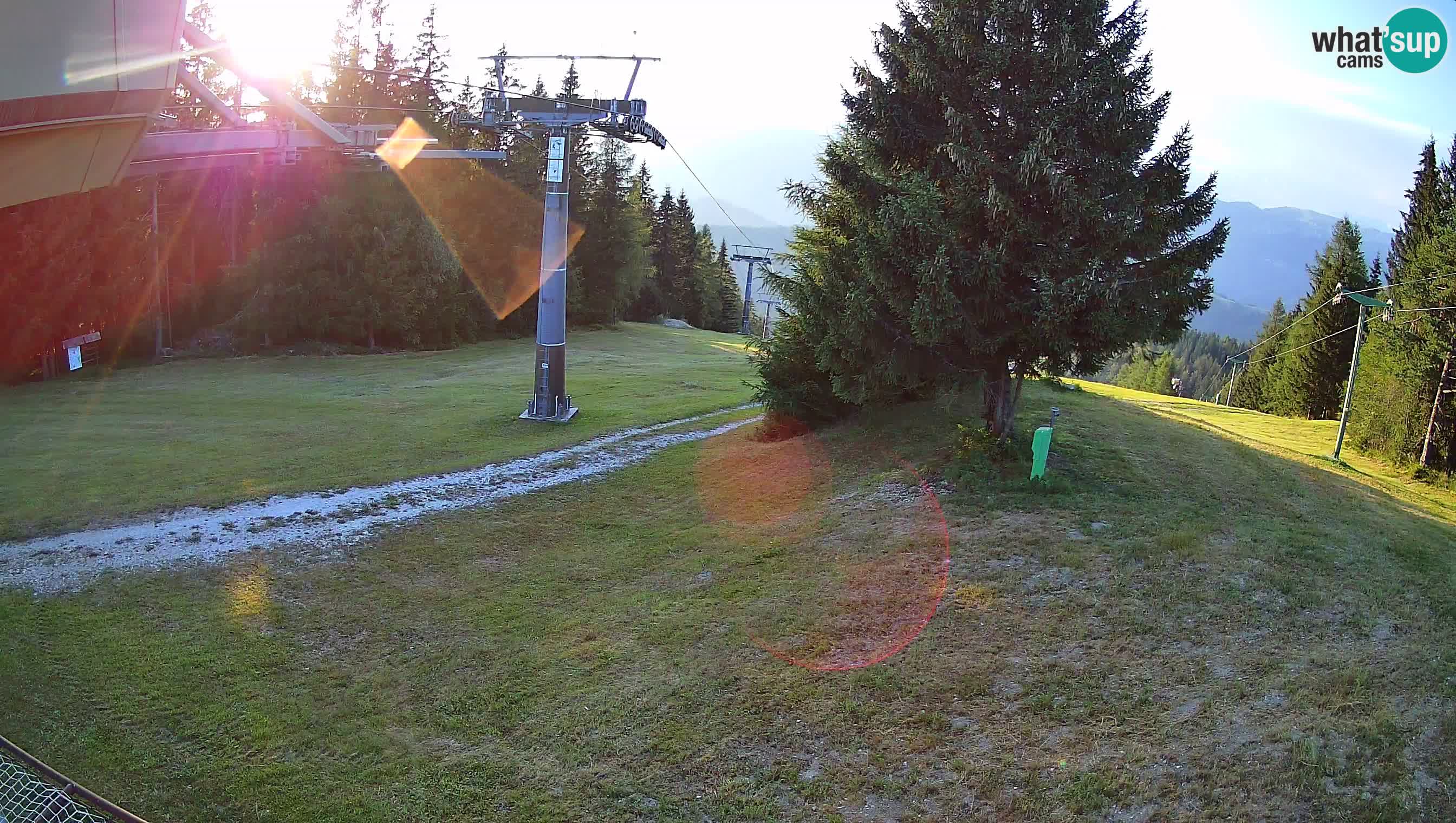 Skizentrum webcam Cerkno Lom – Slowenien