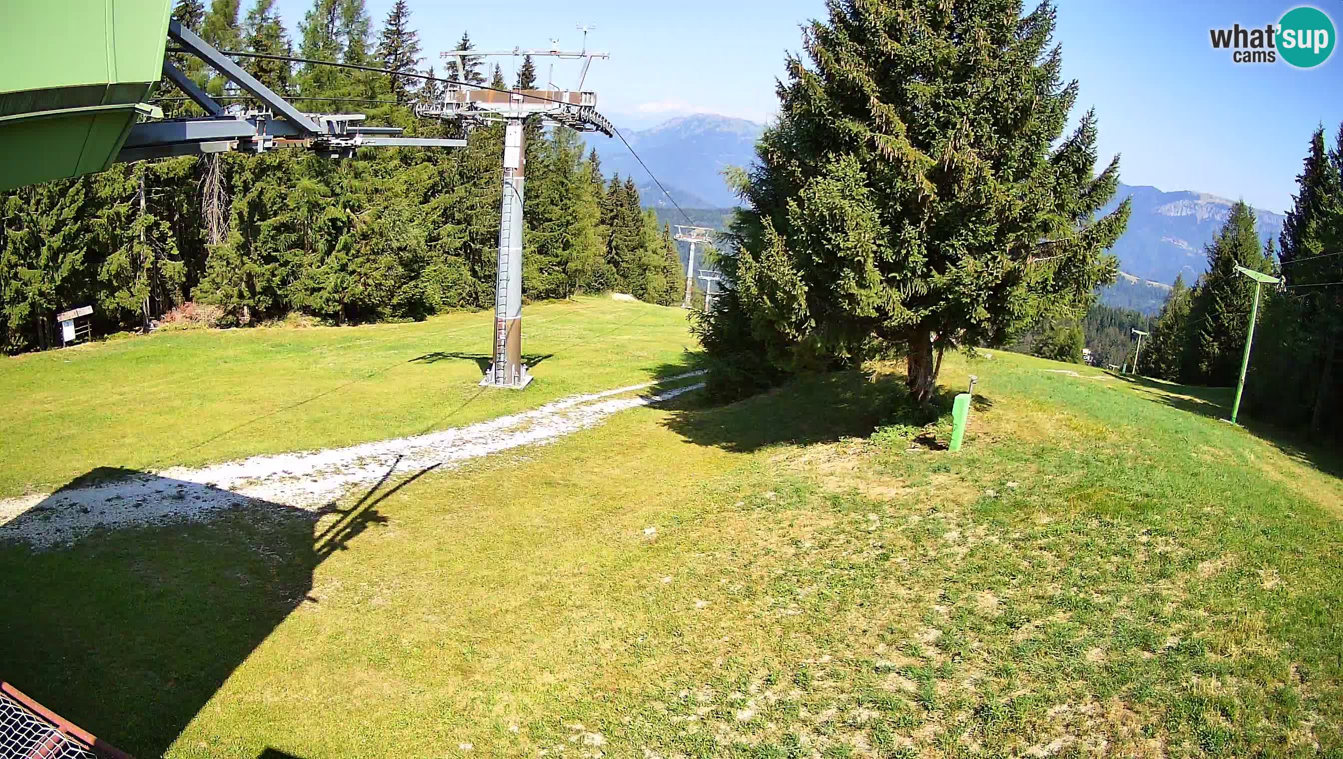 Centre de ski de Cerkno webcam Lom – Slovénie