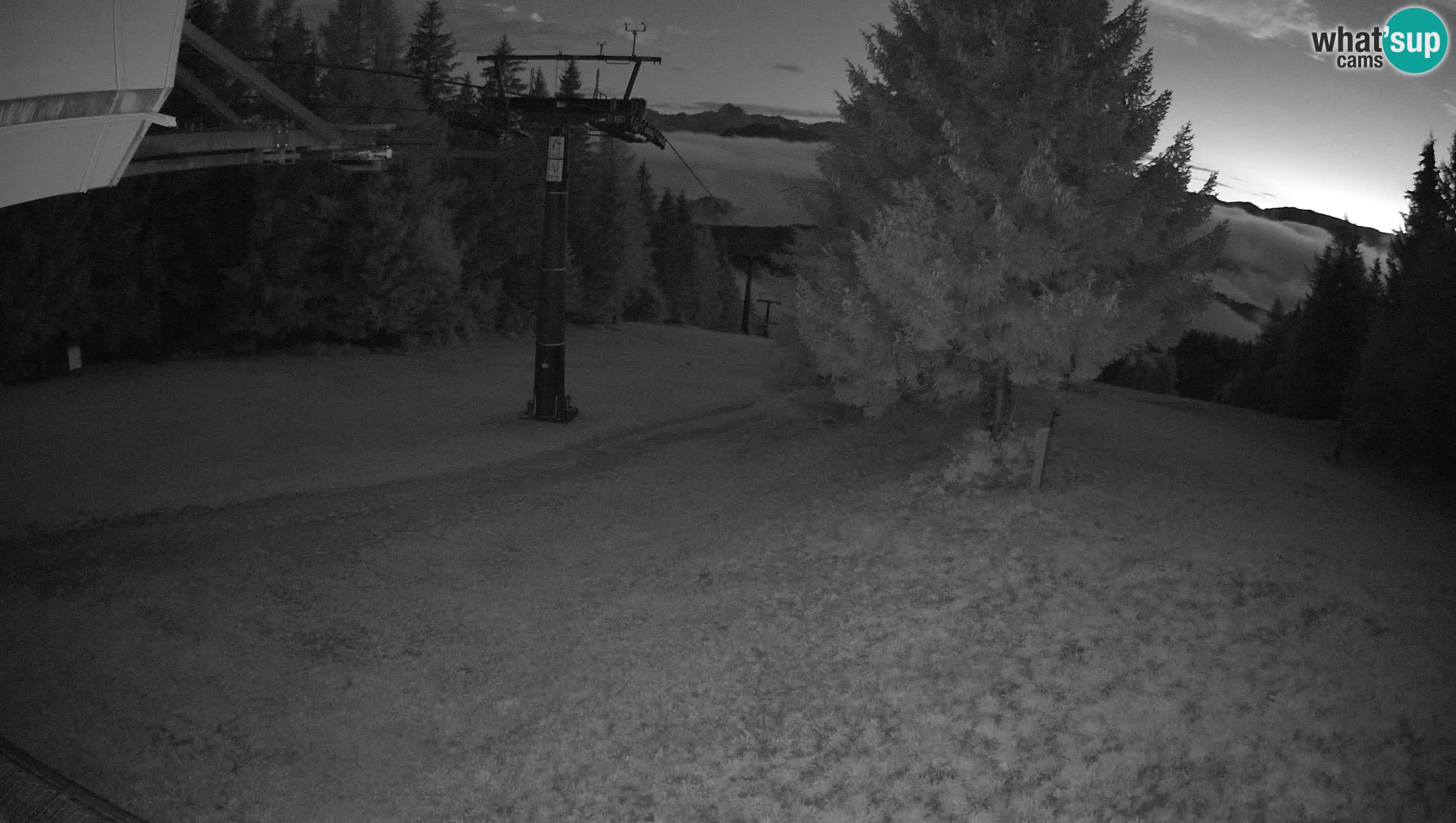 Centre de ski de Cerkno webcam Lom – Slovénie