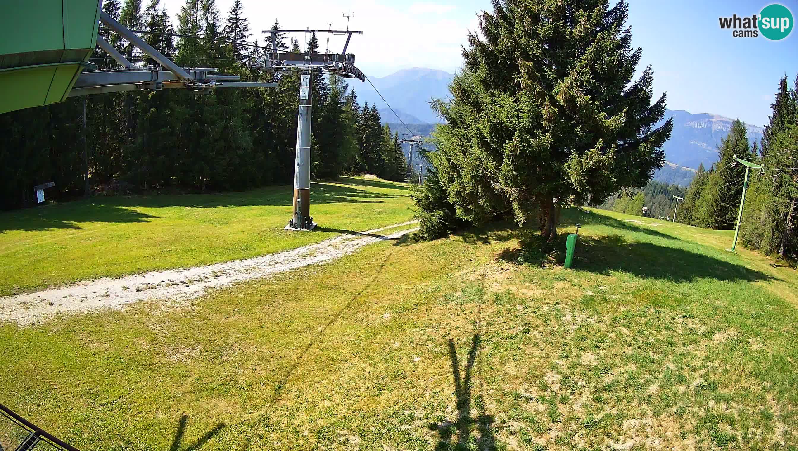 Smušišče Cerkno spletna kamera Lom zgornja proga
