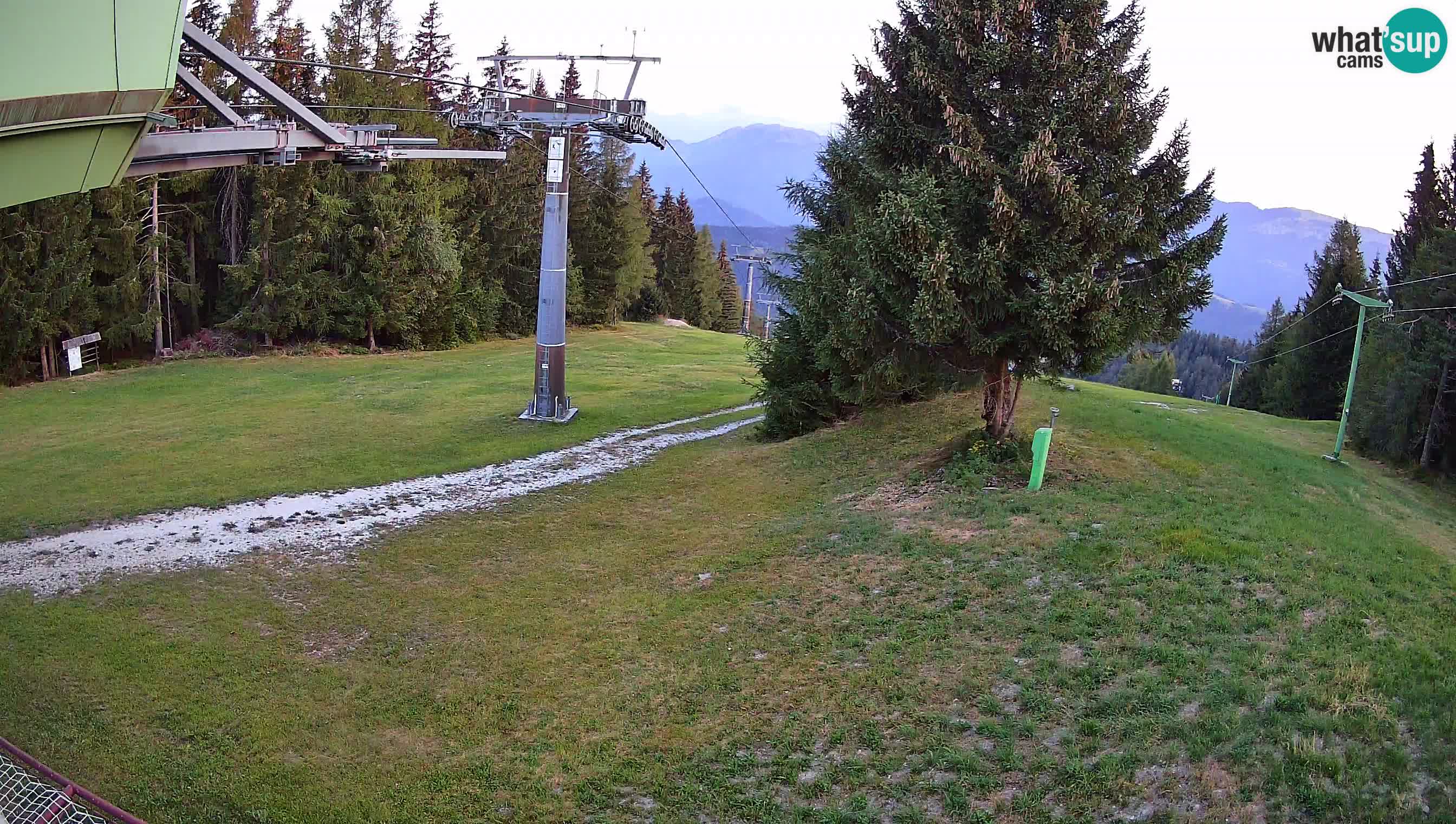 Smušišče Cerkno spletna kamera Lom zgornja proga