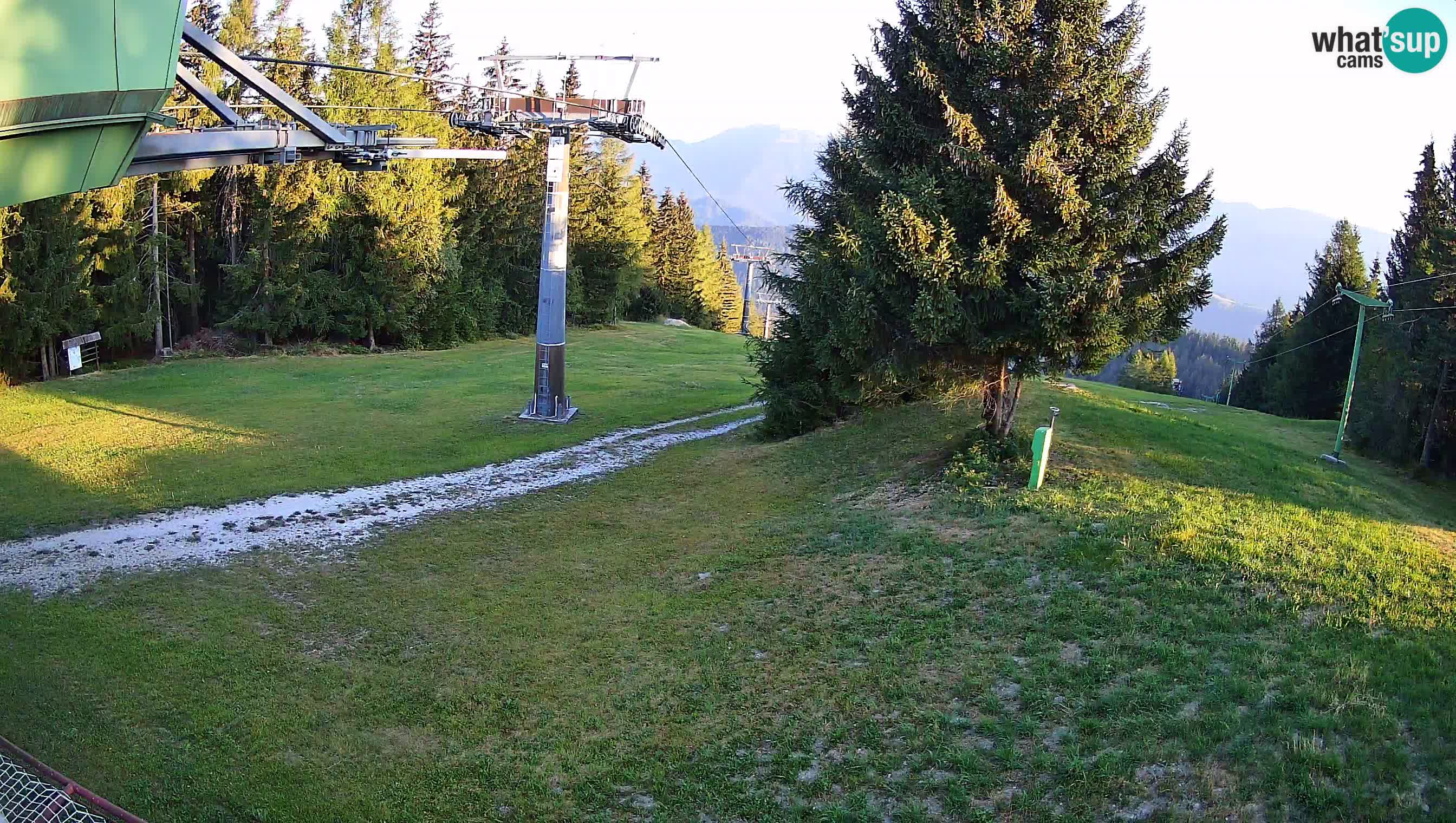 Centre de ski de Cerkno webcam Lom – Slovénie