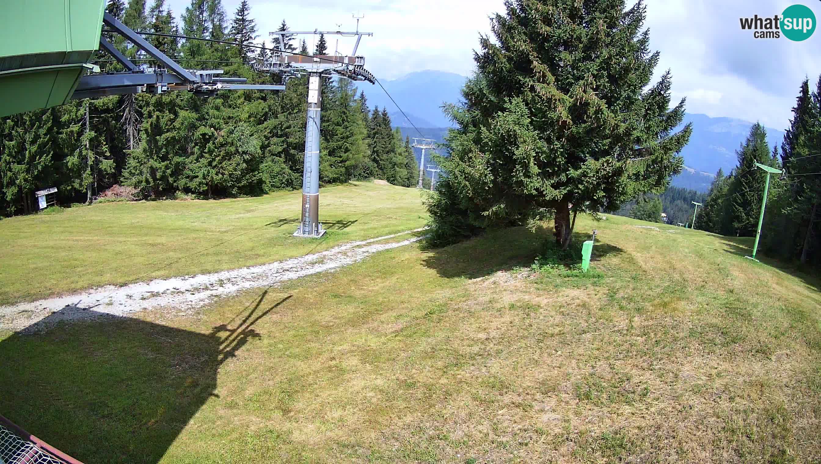 Centre de ski de Cerkno webcam Lom – Slovénie