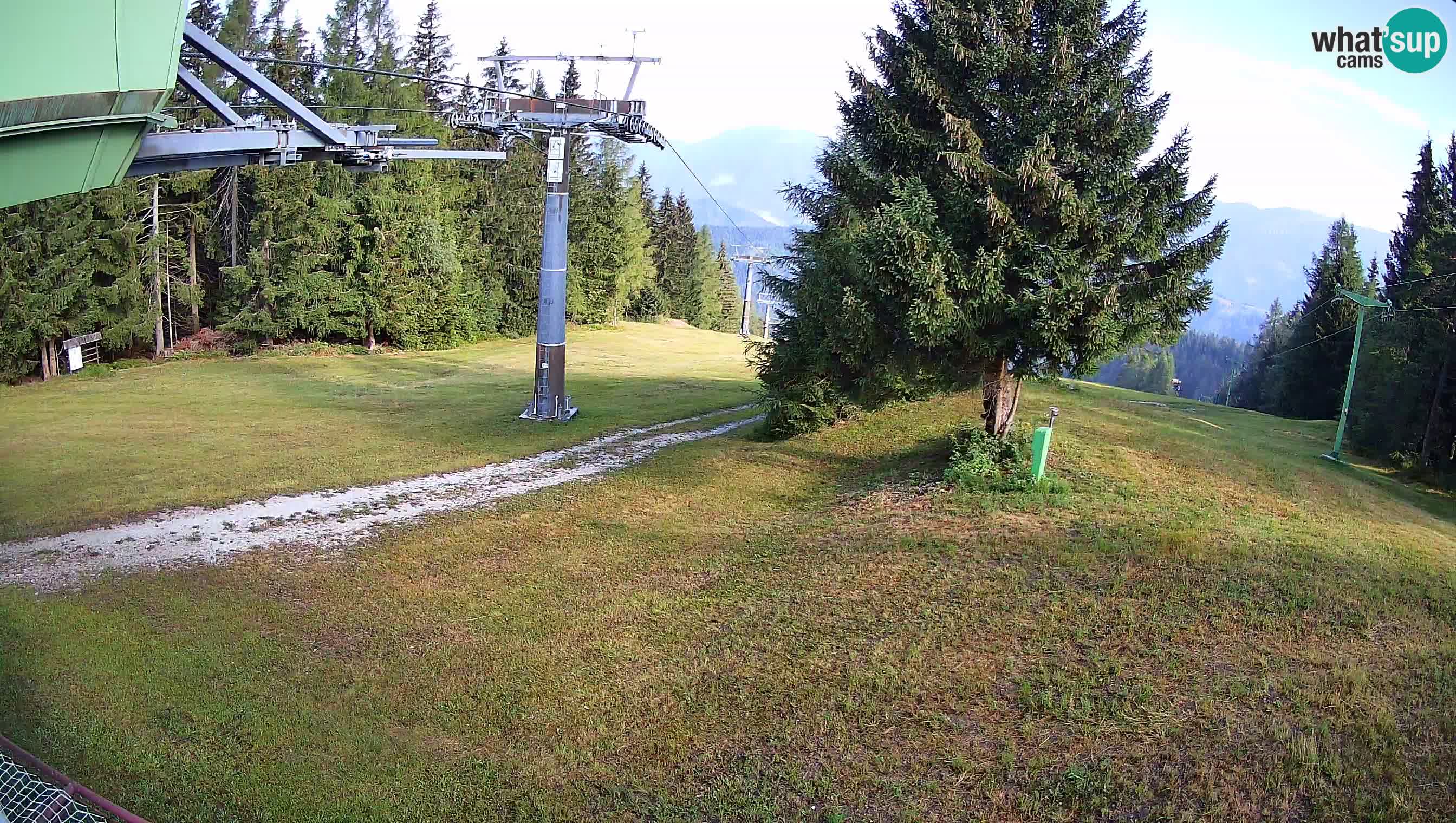 Centre de ski de Cerkno webcam Lom – Slovénie
