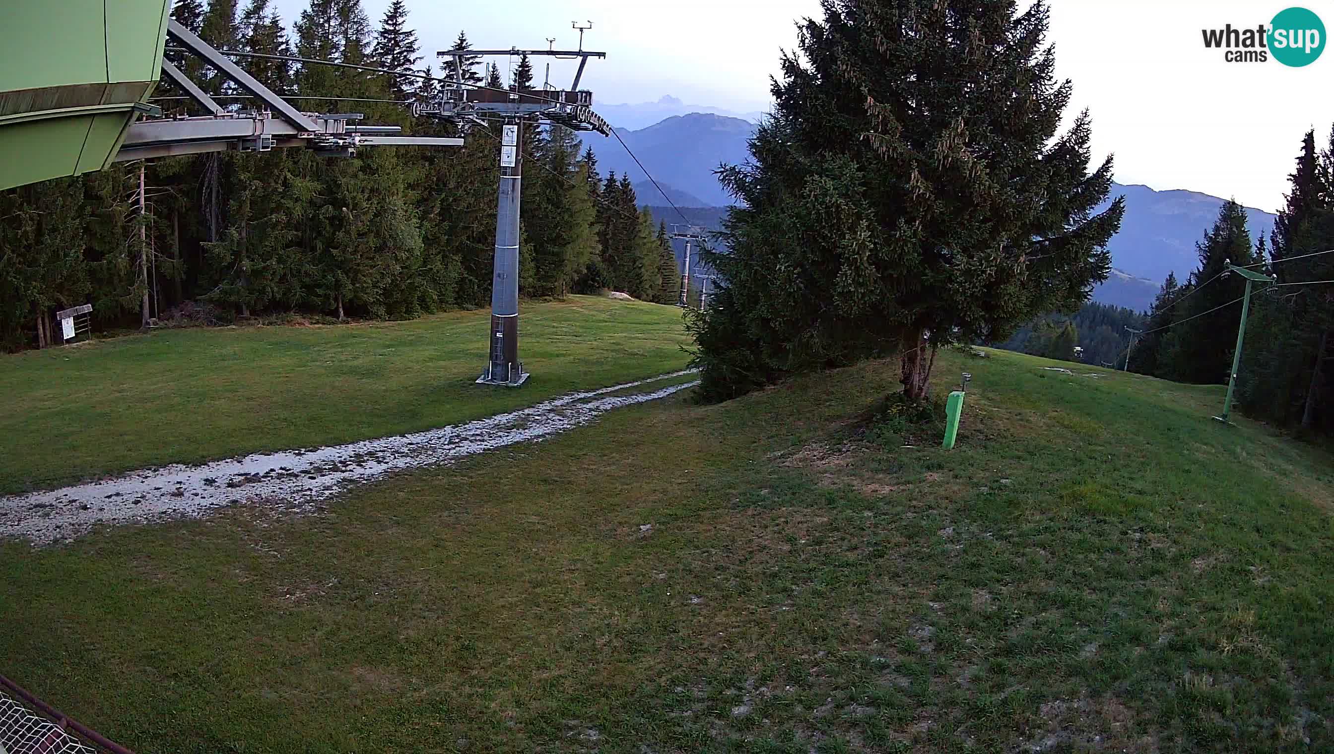 Centre de ski de Cerkno webcam Lom – Slovénie