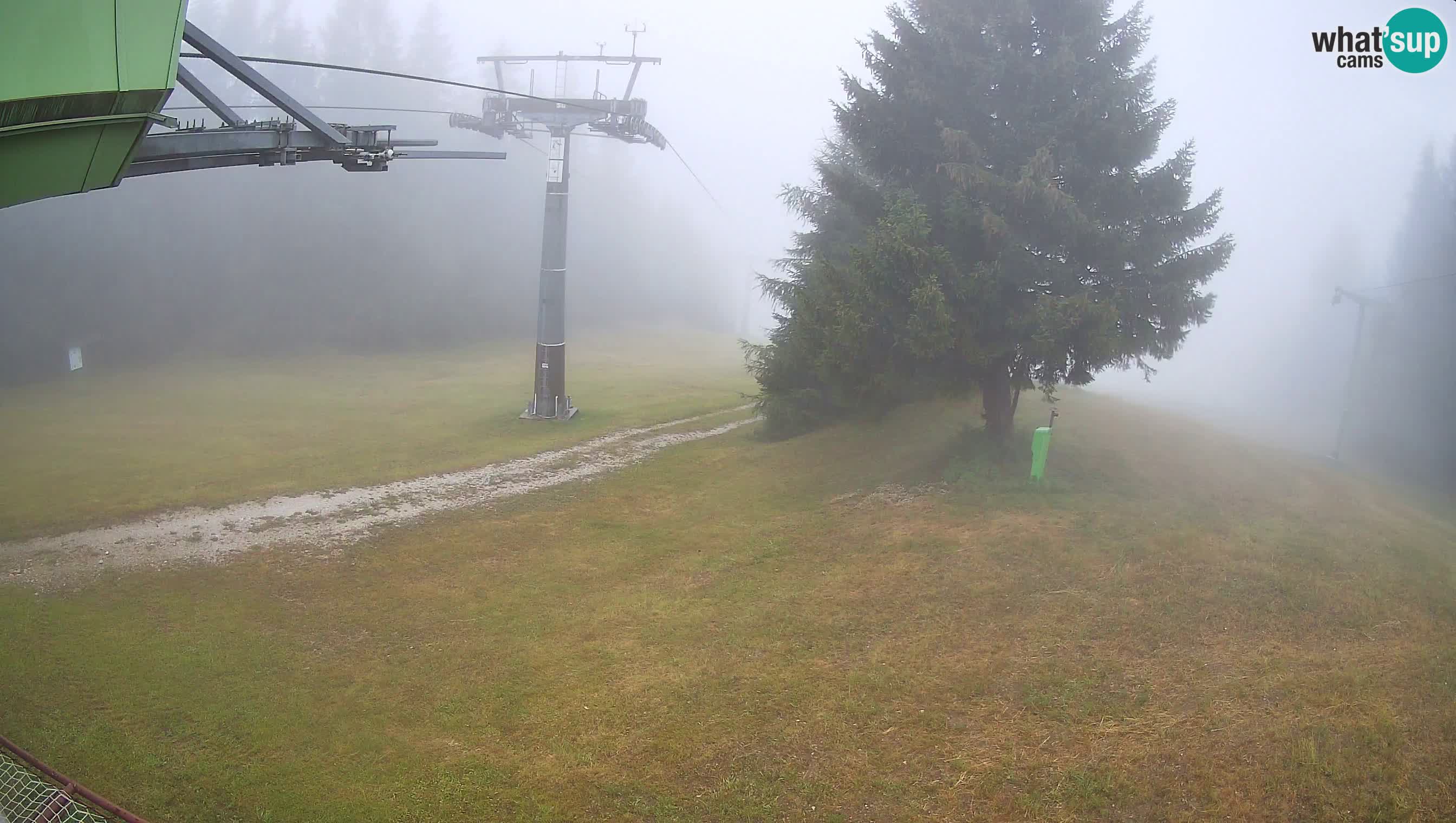 Centre de ski de Cerkno webcam Lom – Slovénie