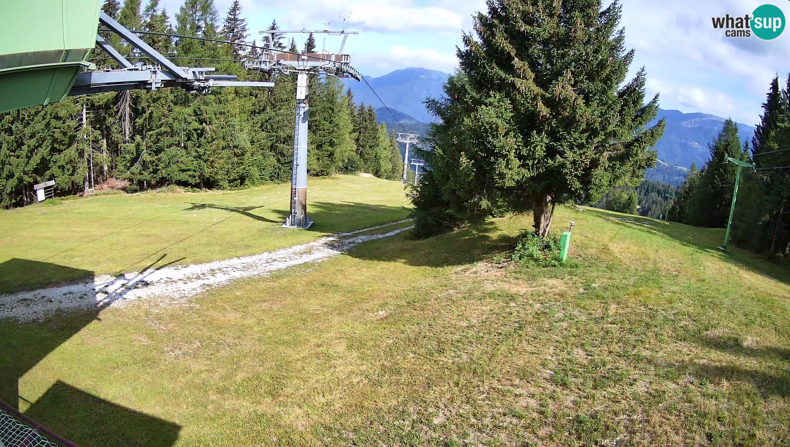 Skijalište Cerkno web kamera Lom – Slovenija