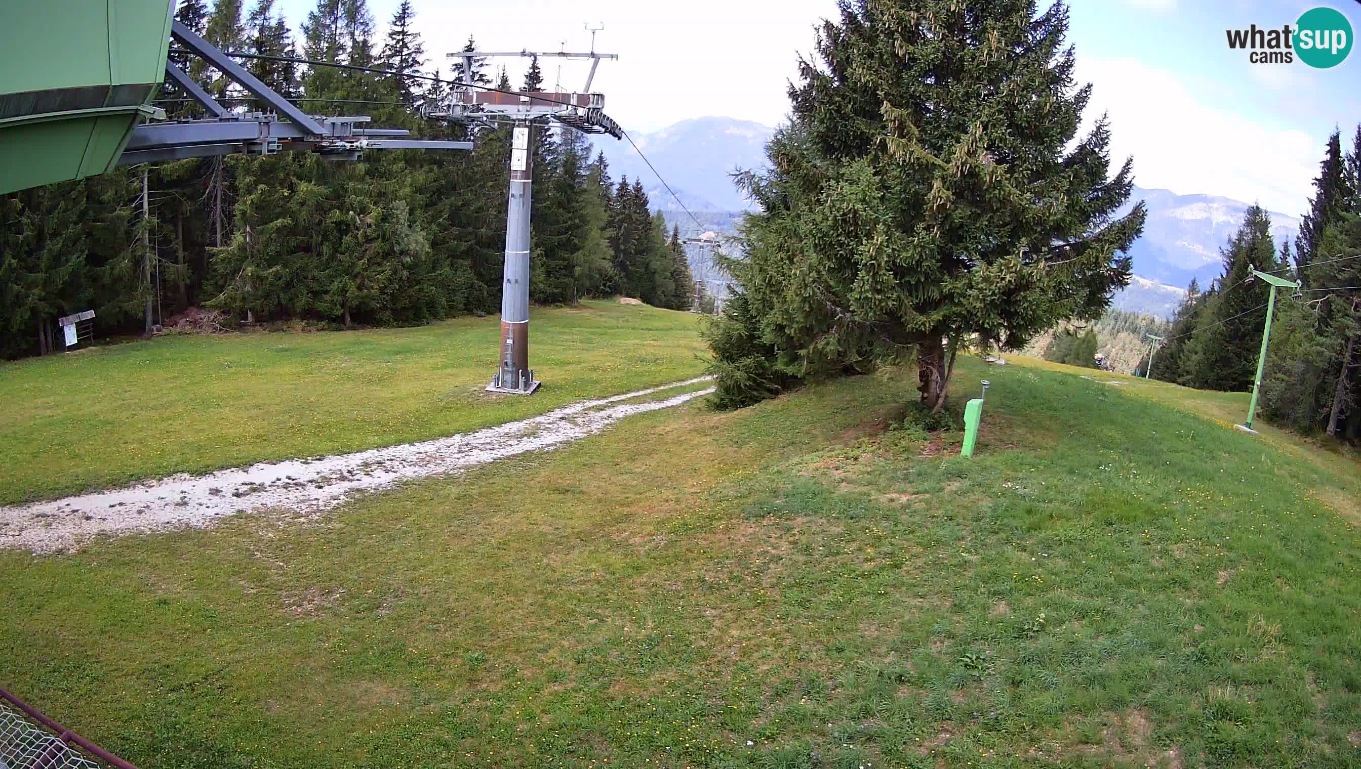 Centre de ski de Cerkno webcam Lom – Slovénie