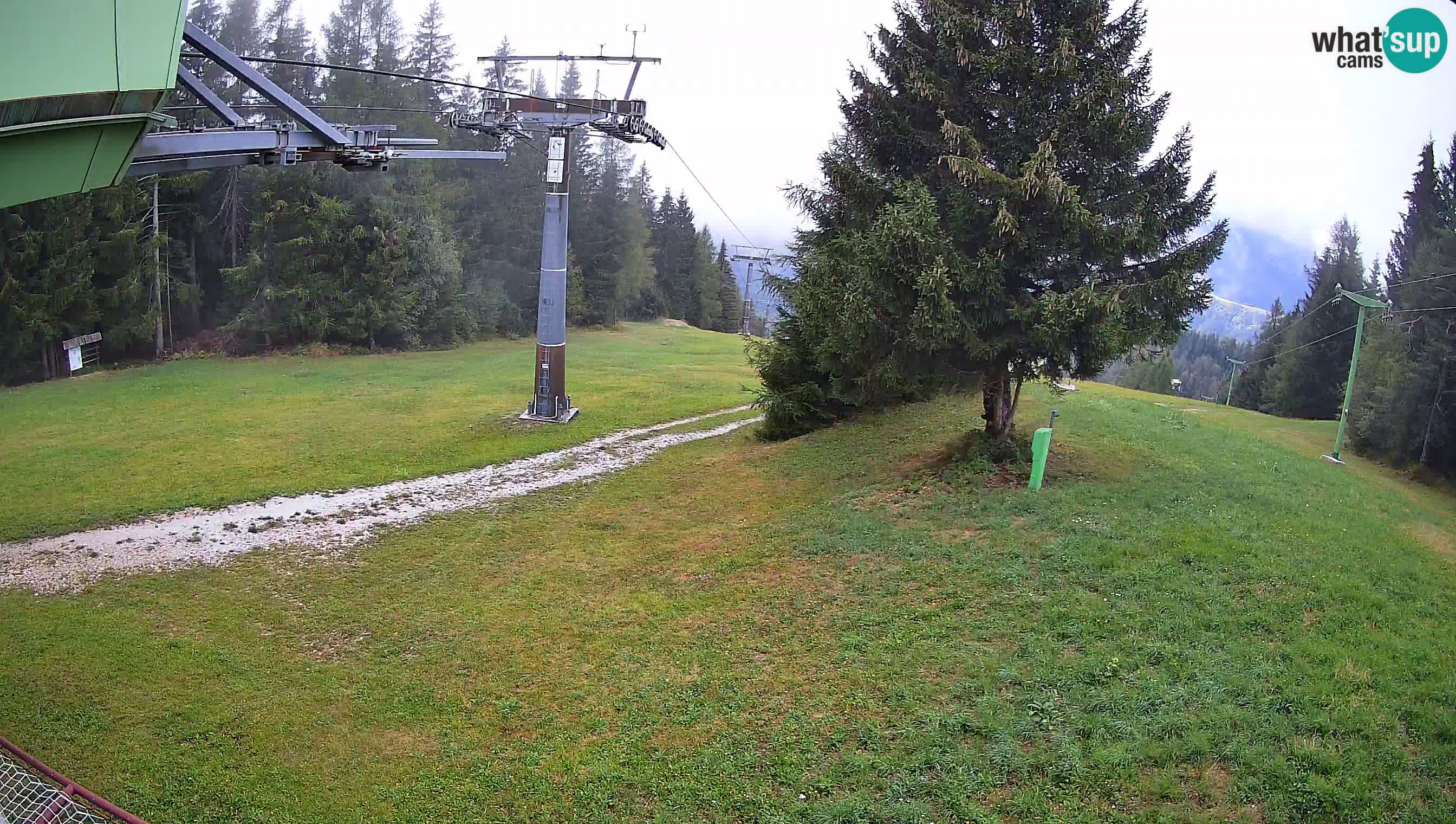 Skijalište Cerkno web kamera Lom – Slovenija