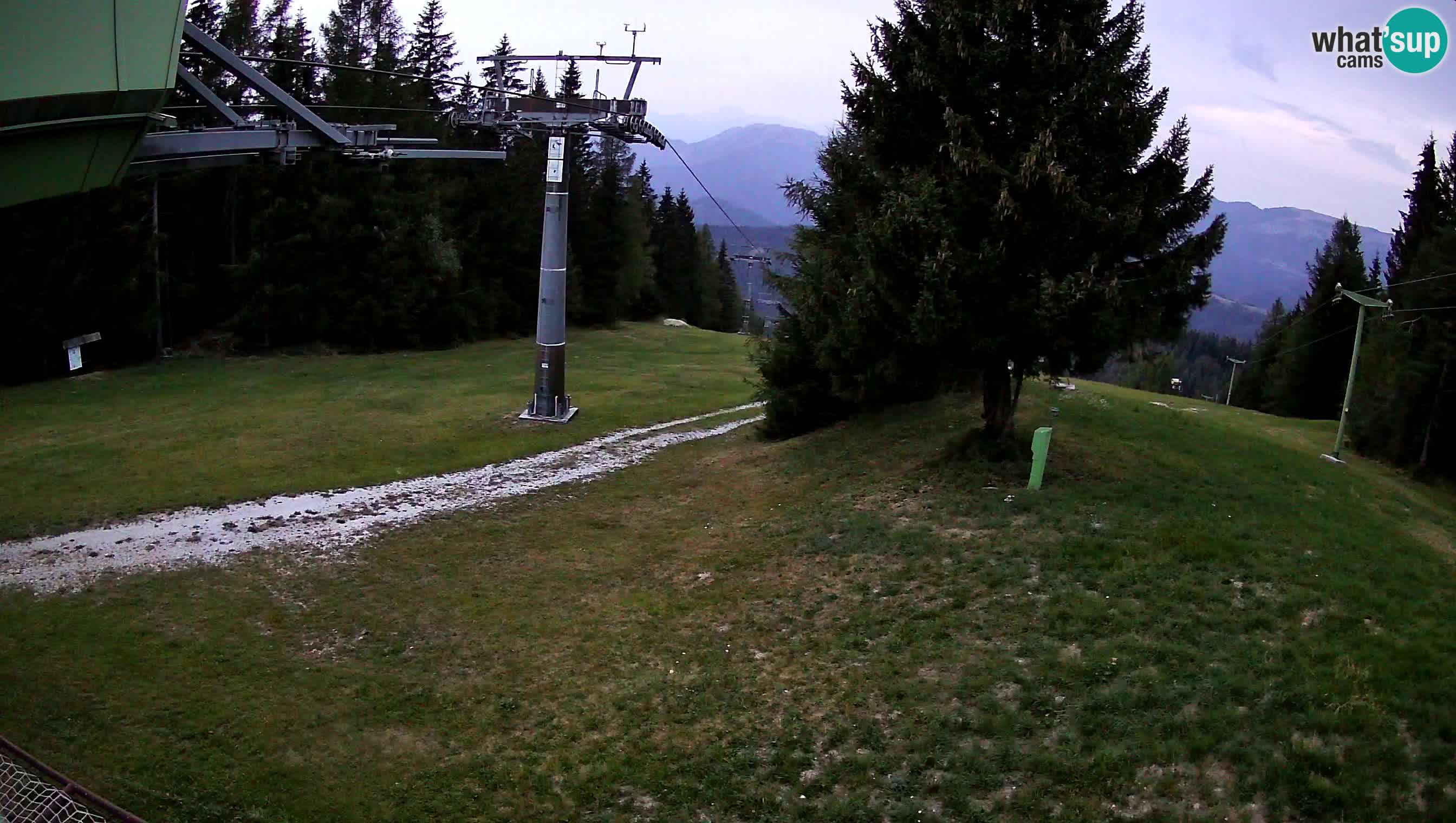 Centre de ski de Cerkno webcam Lom – Slovénie