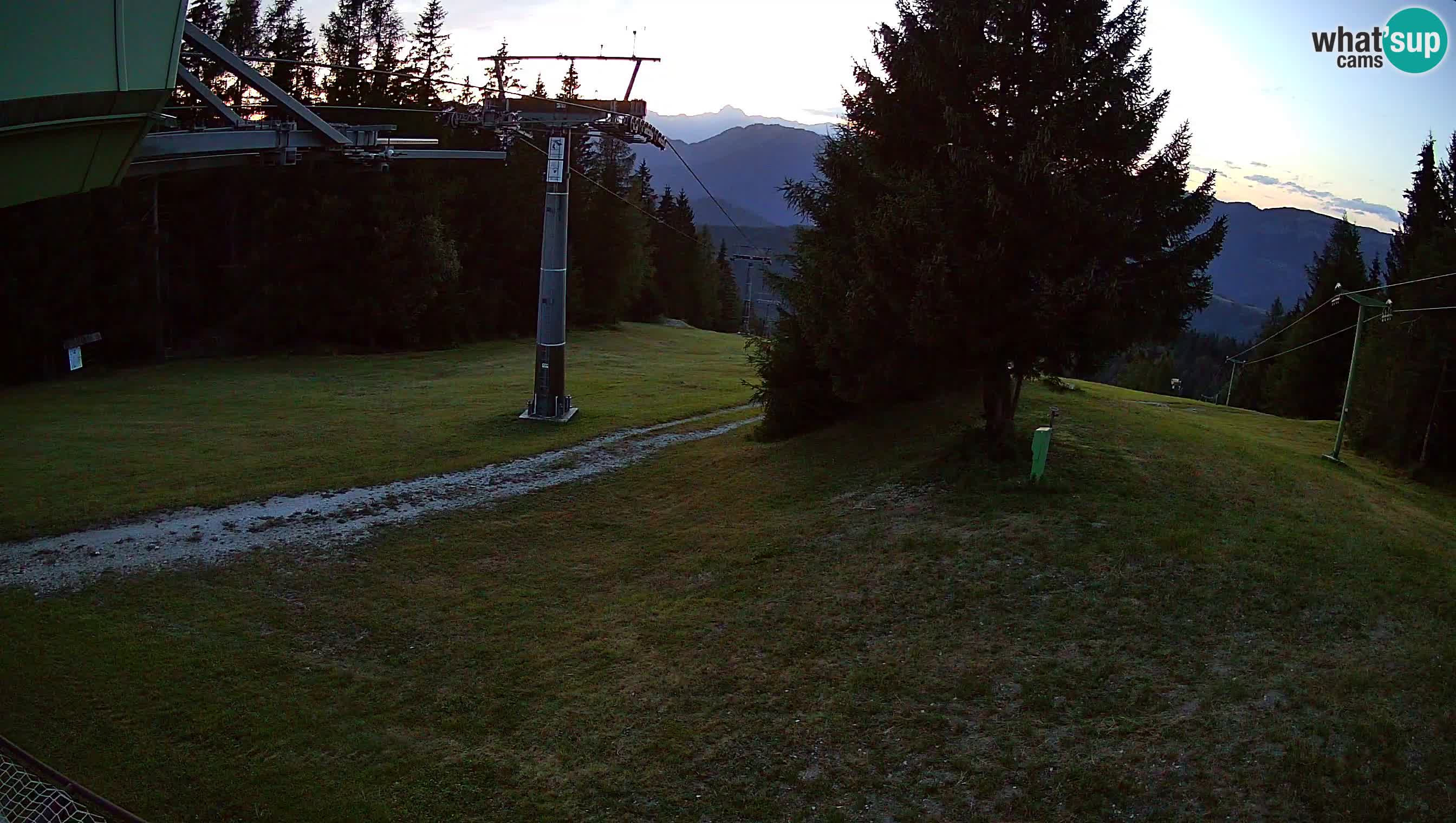 Skijalište Cerkno web kamera Lom – Slovenija