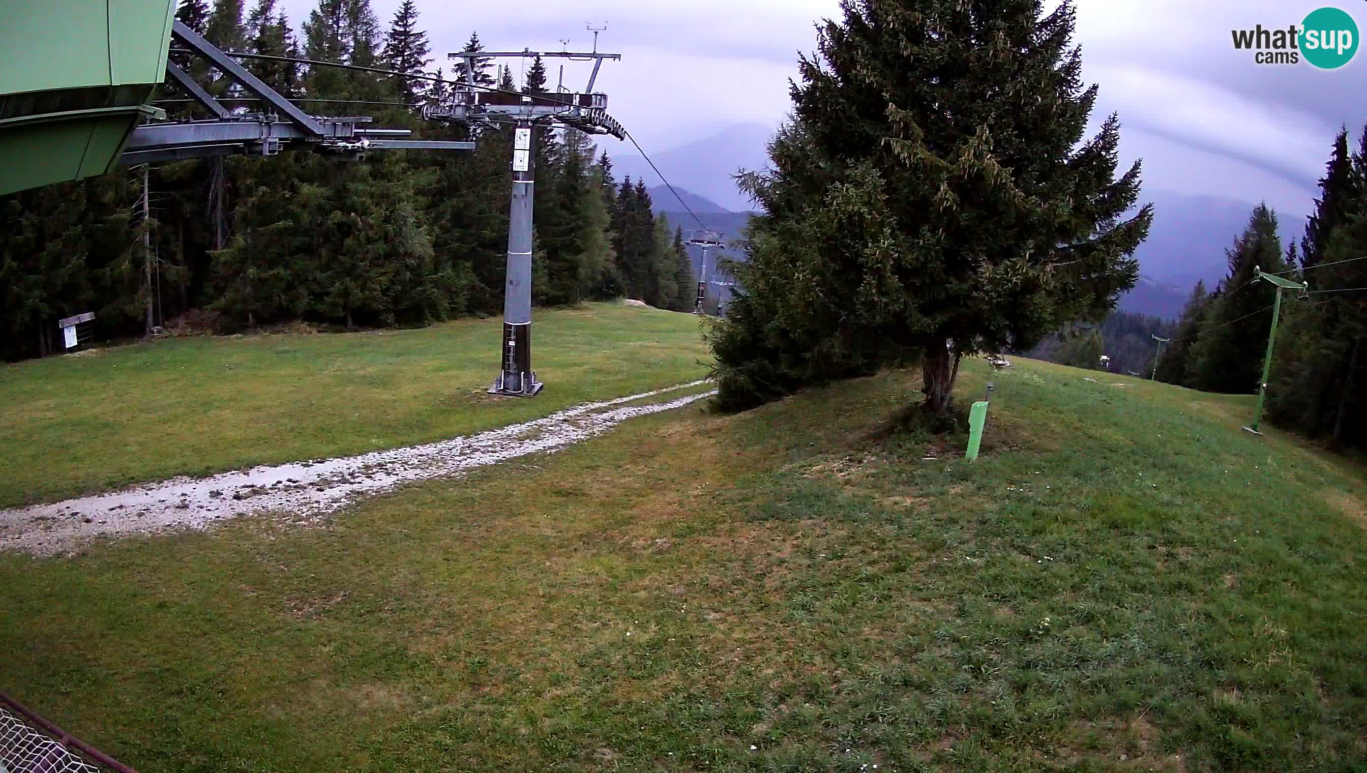 Skijalište Cerkno web kamera Lom – Slovenija
