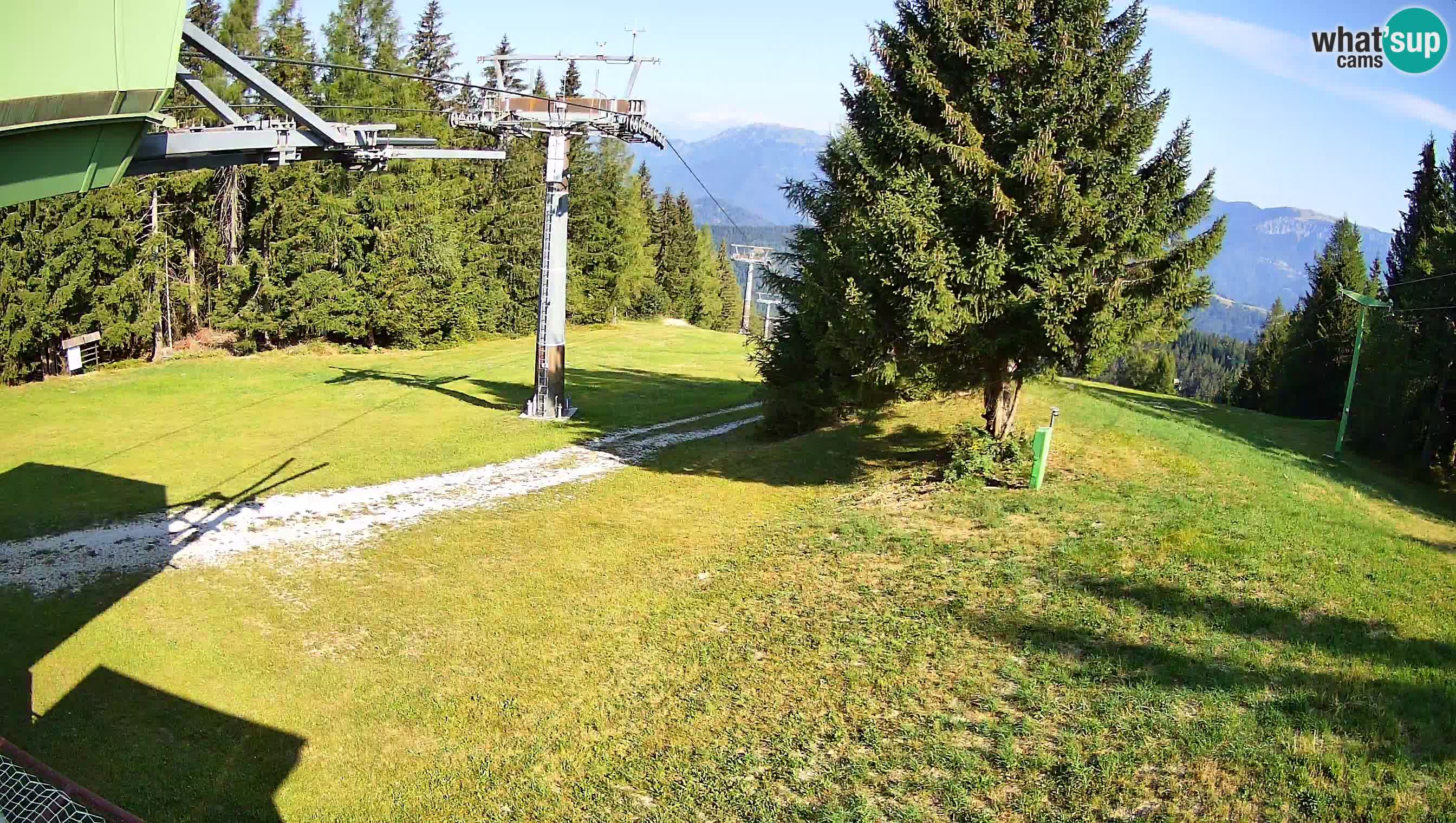 Centre de ski de Cerkno webcam Lom – Slovénie
