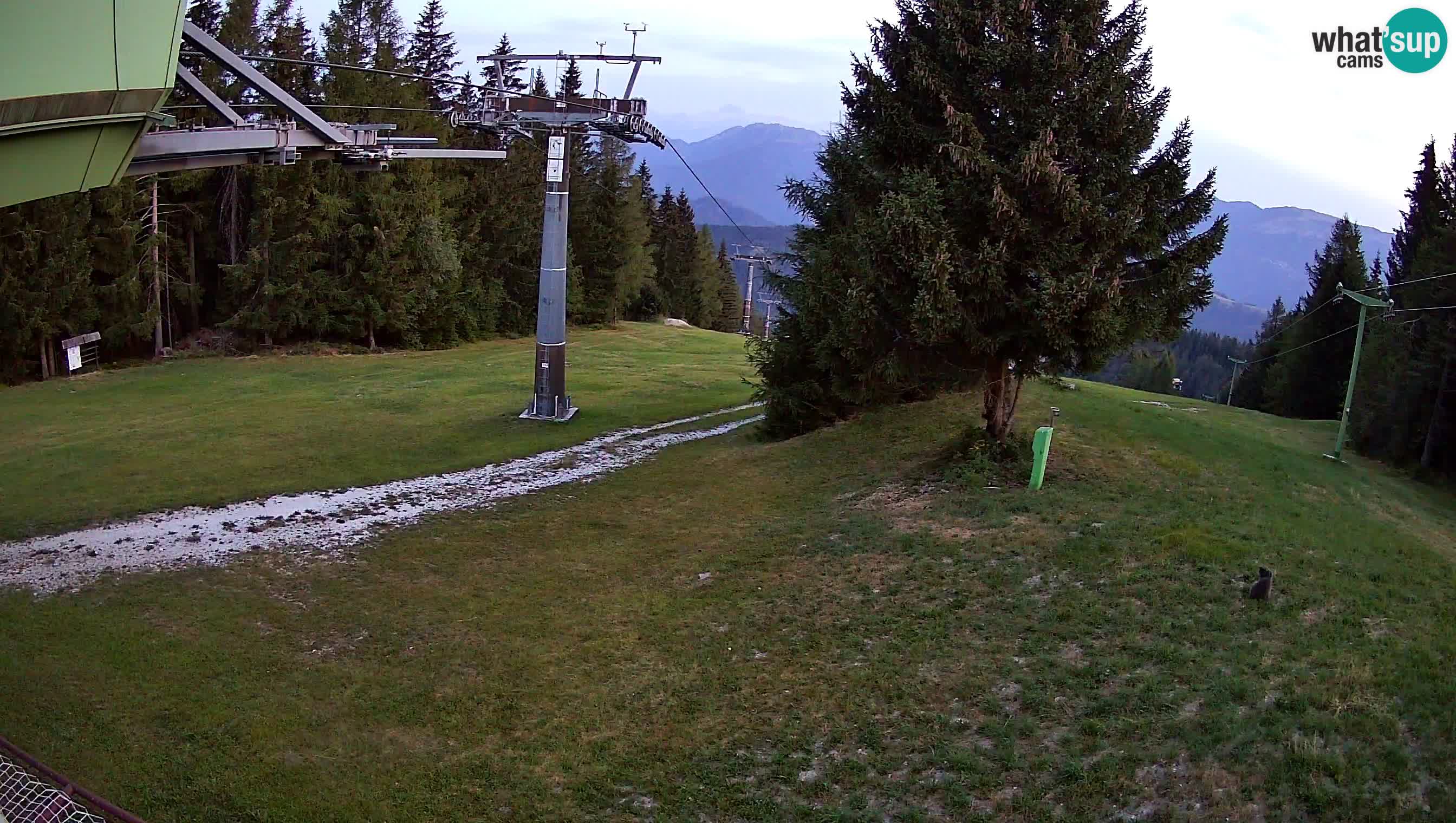Centre de ski de Cerkno webcam Lom – Slovénie
