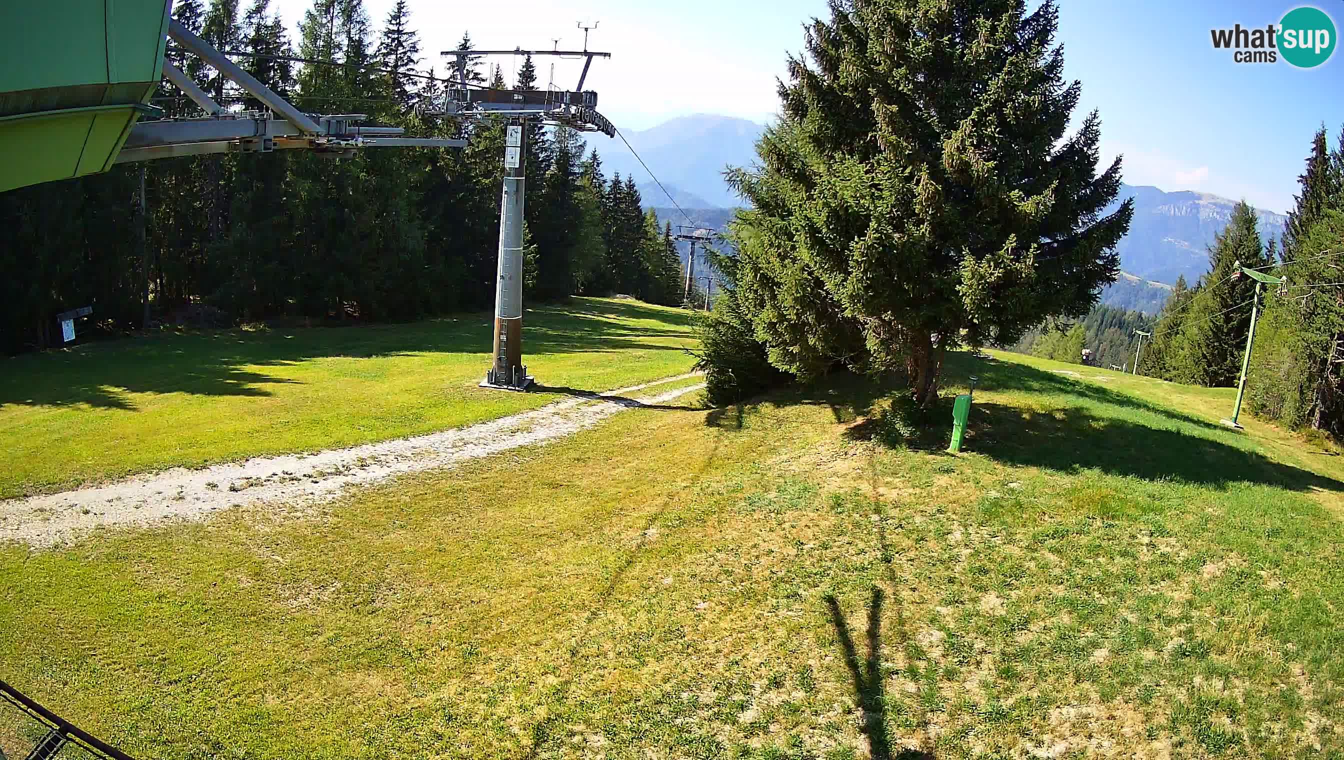 Smušišče Cerkno spletna kamera Lom zgornja proga
