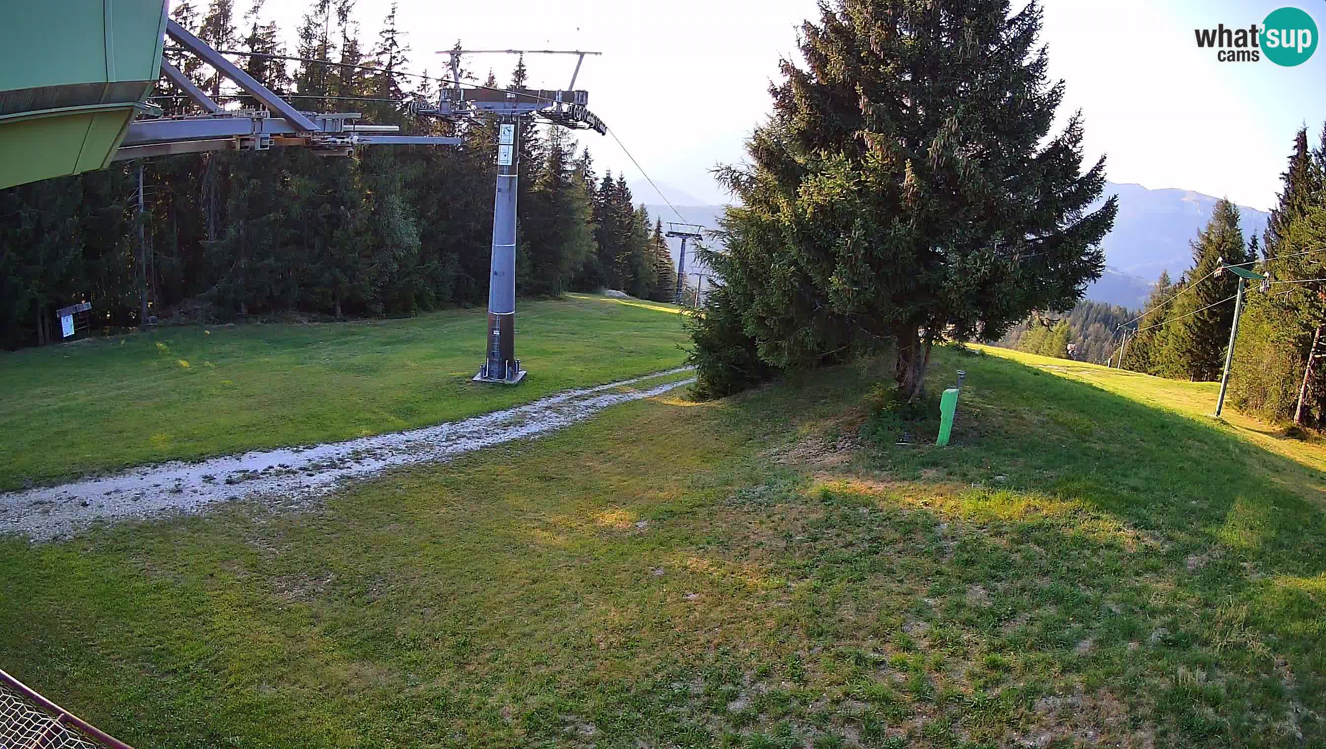 Centre de ski de Cerkno webcam Lom – Slovénie