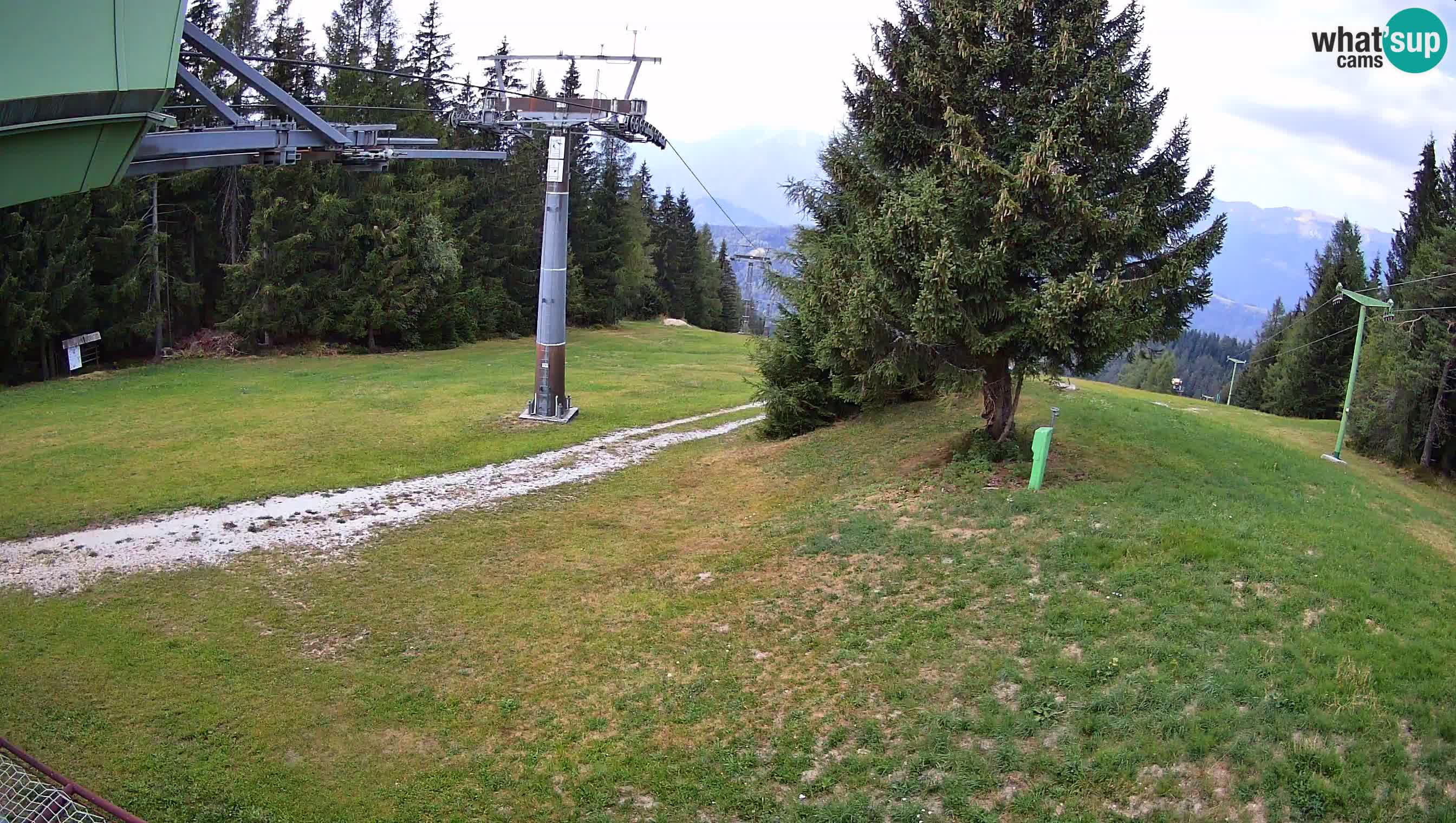 Skijalište Cerkno web kamera Lom – Slovenija