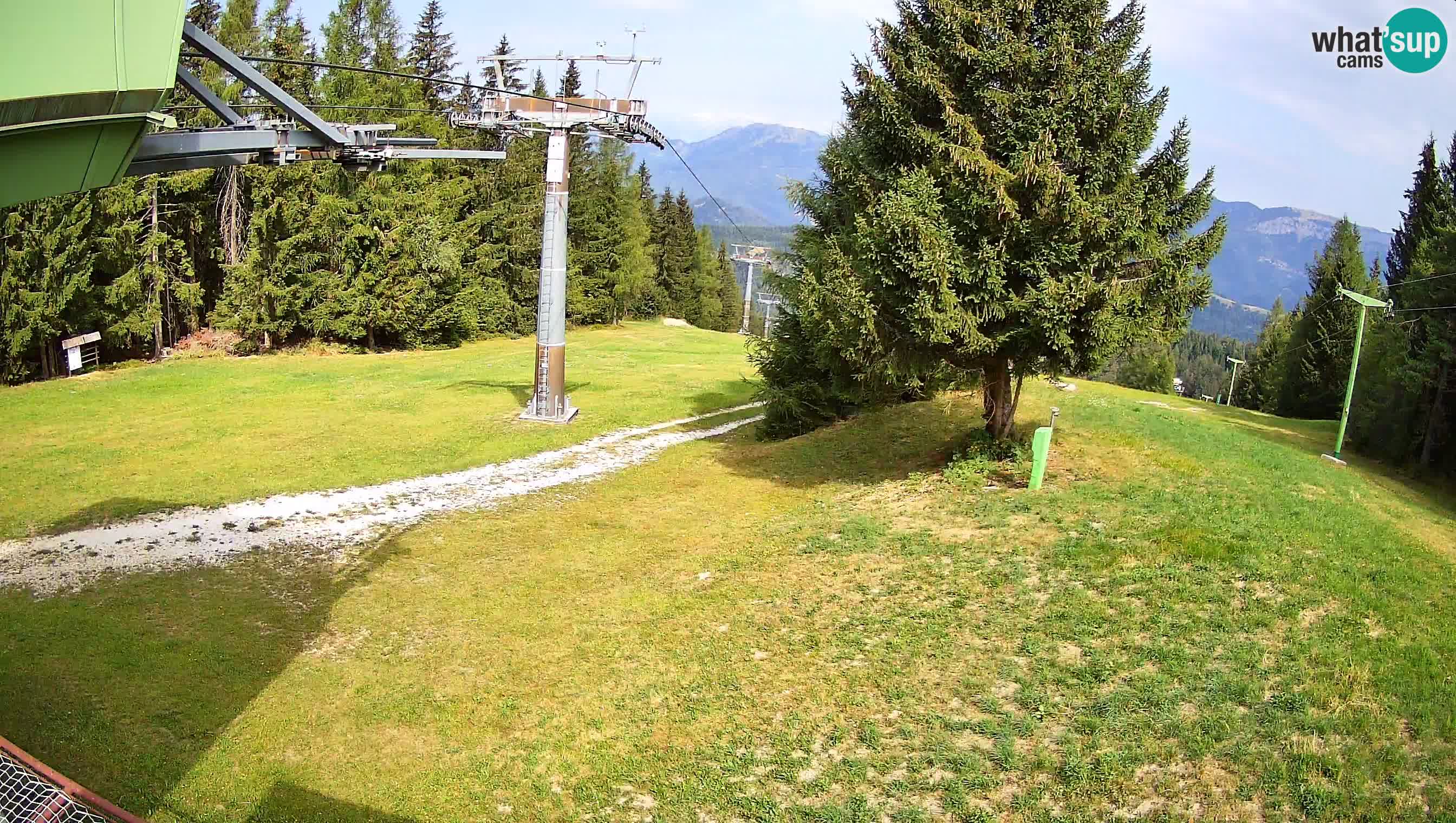 Skijalište Cerkno web kamera Lom – Slovenija