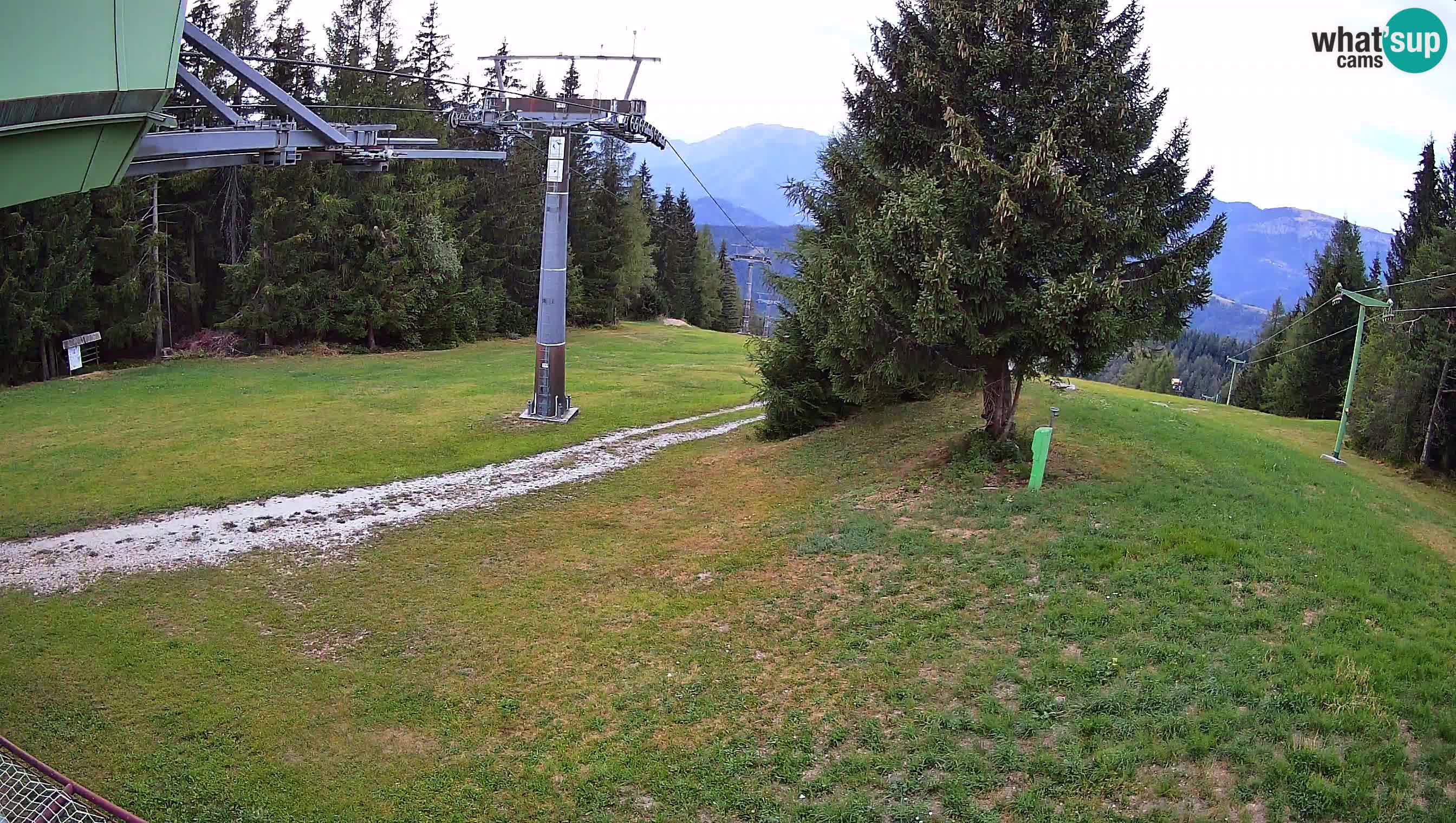Centre de ski de Cerkno webcam Lom – Slovénie
