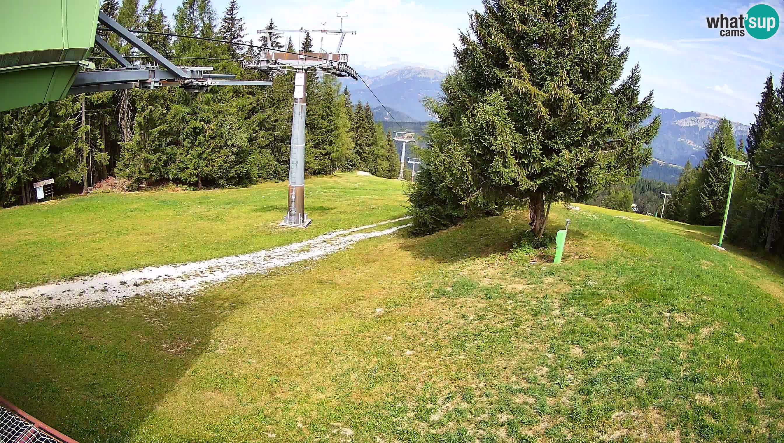 Centre de ski de Cerkno webcam Lom – Slovénie
