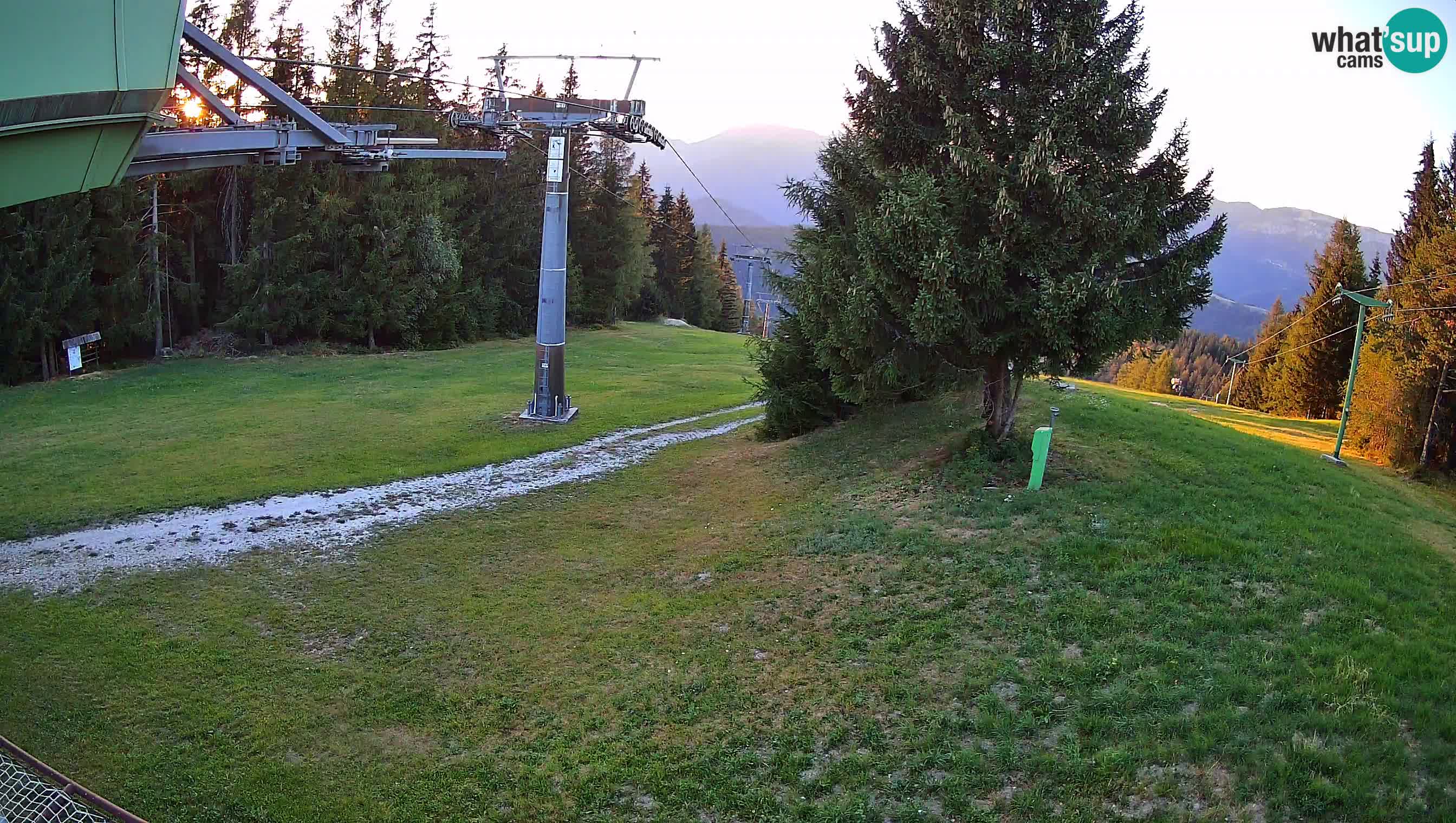 Centre de ski de Cerkno webcam Lom – Slovénie