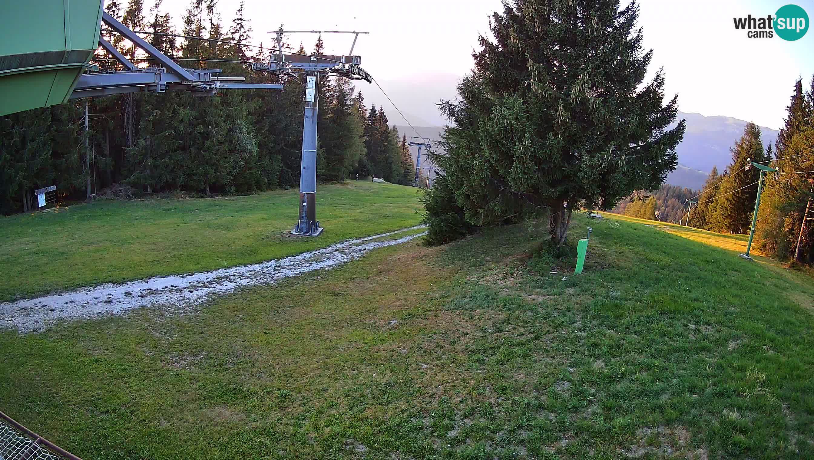 Centre de ski de Cerkno webcam Lom – Slovénie