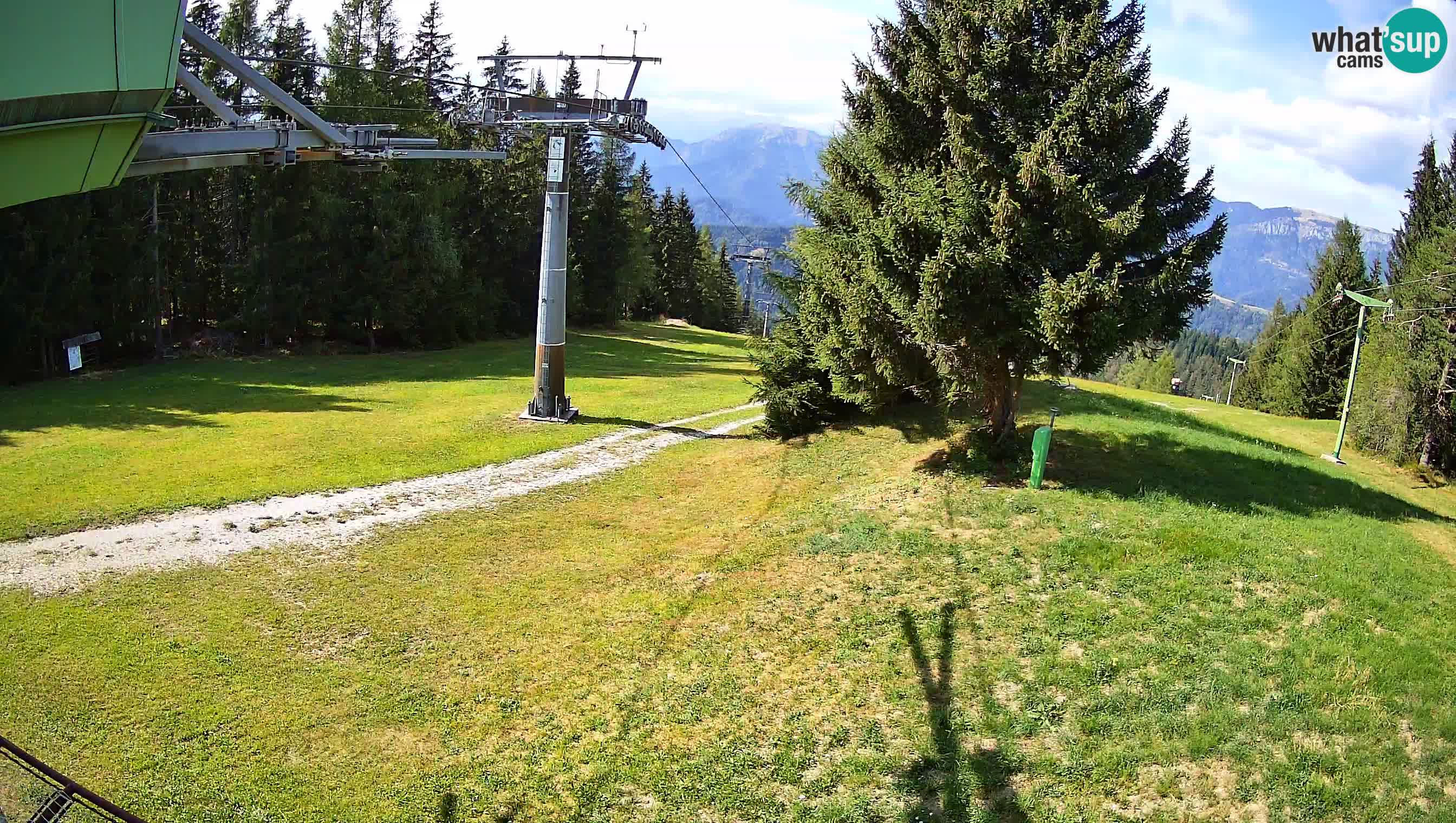 Centre de ski de Cerkno webcam Lom – Slovénie