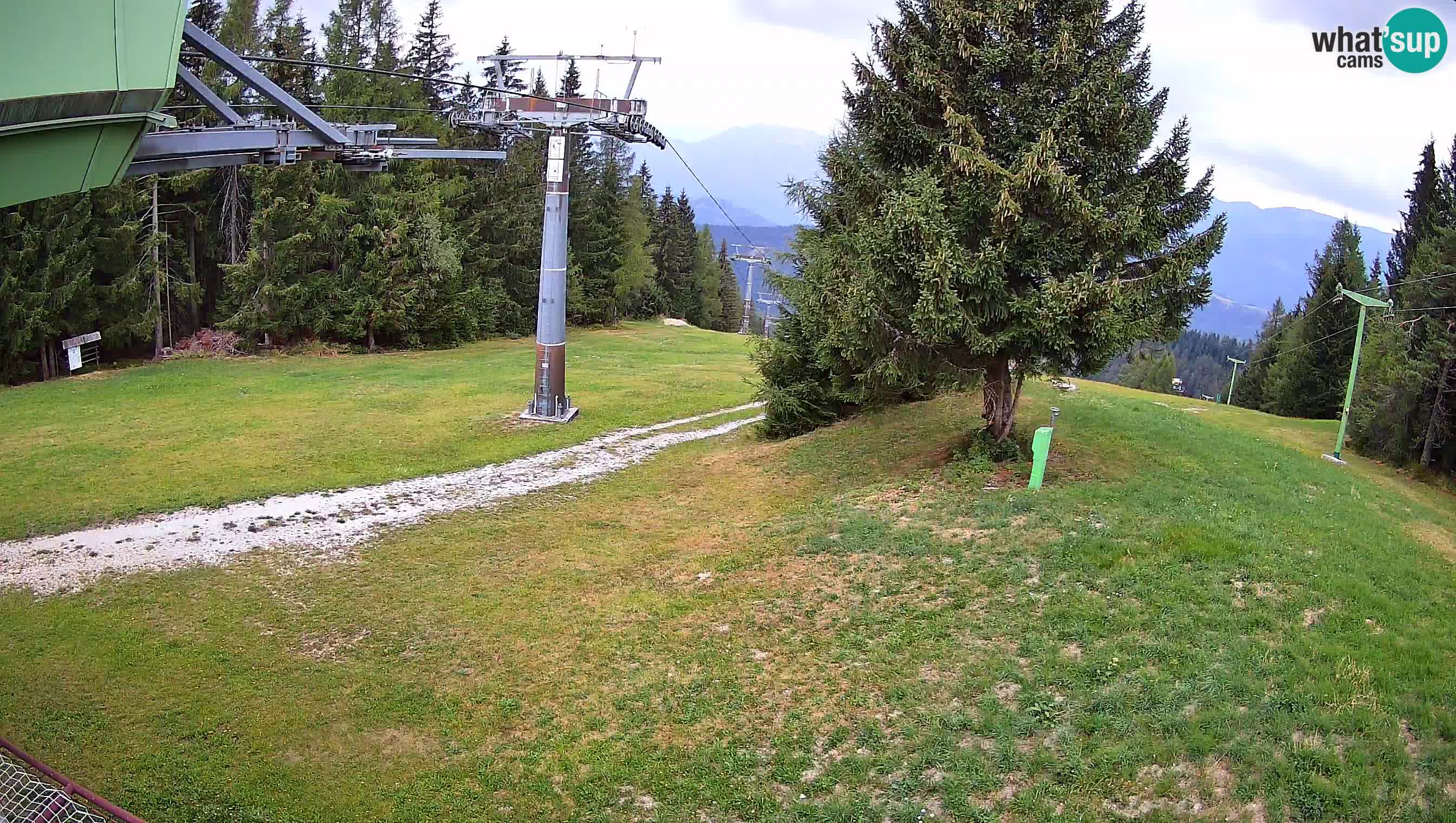 Skijalište Cerkno web kamera Lom – Slovenija