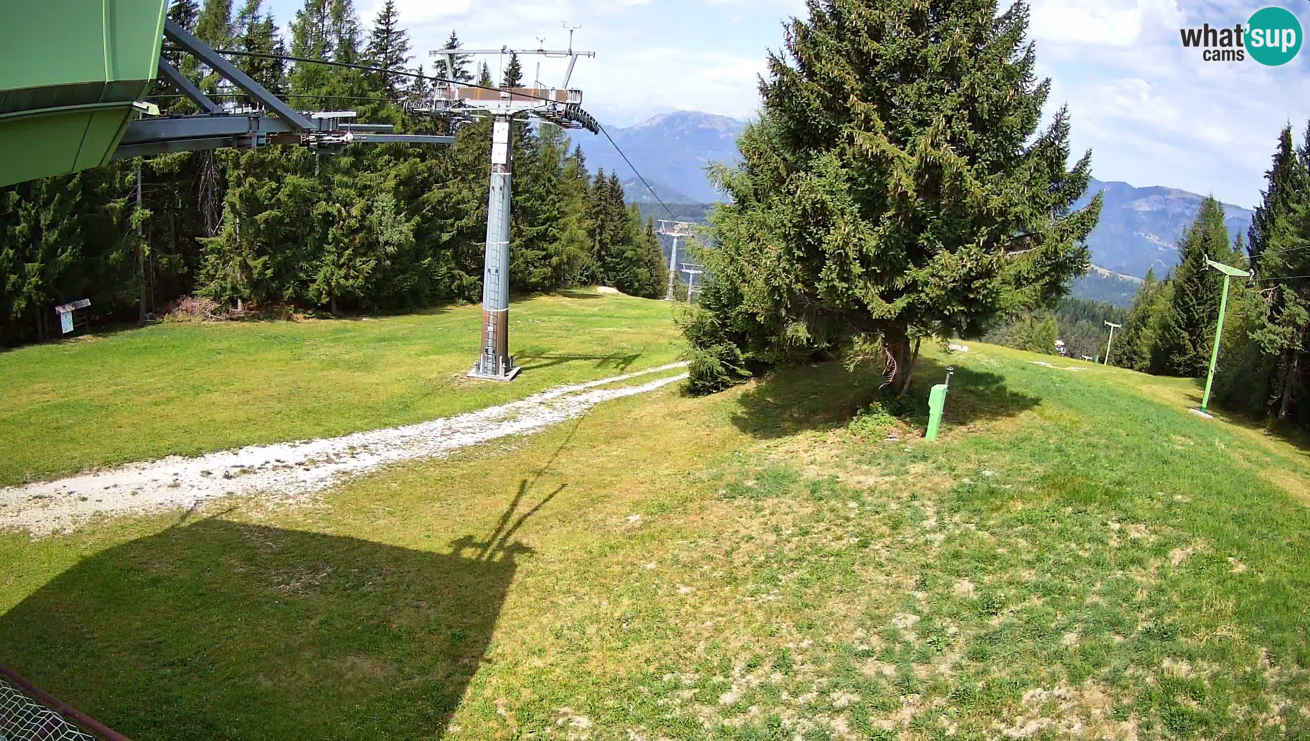 Skijalište Cerkno web kamera Lom – Slovenija