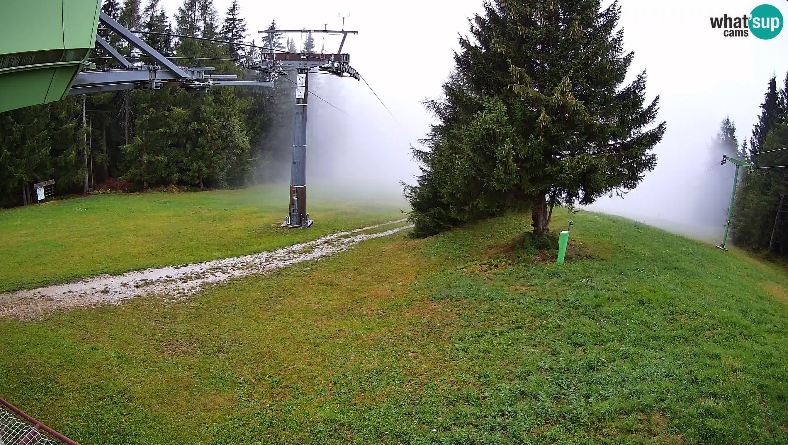 Centre de ski de Cerkno webcam Lom – Slovénie