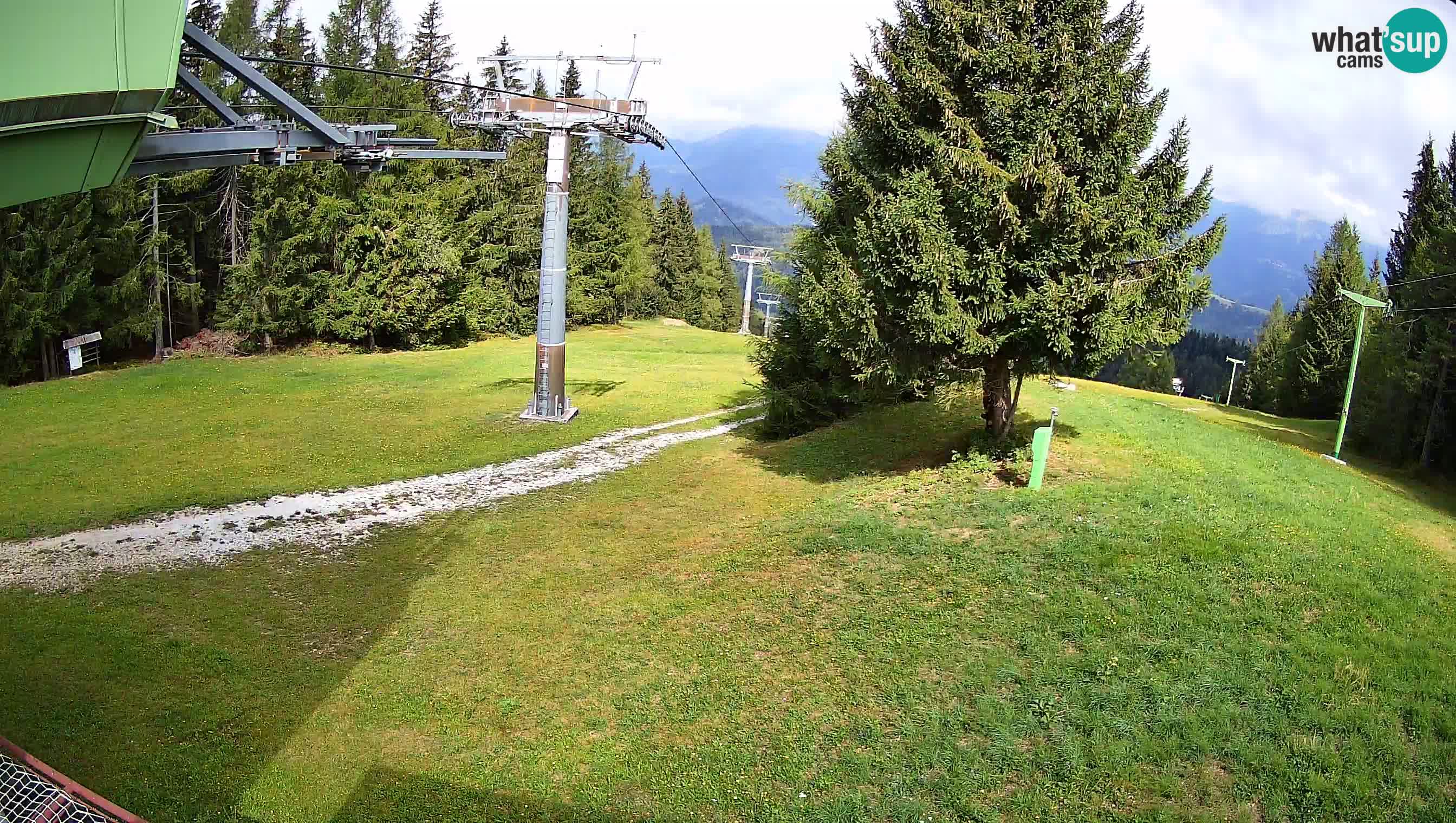 Skijalište Cerkno web kamera Lom – Slovenija
