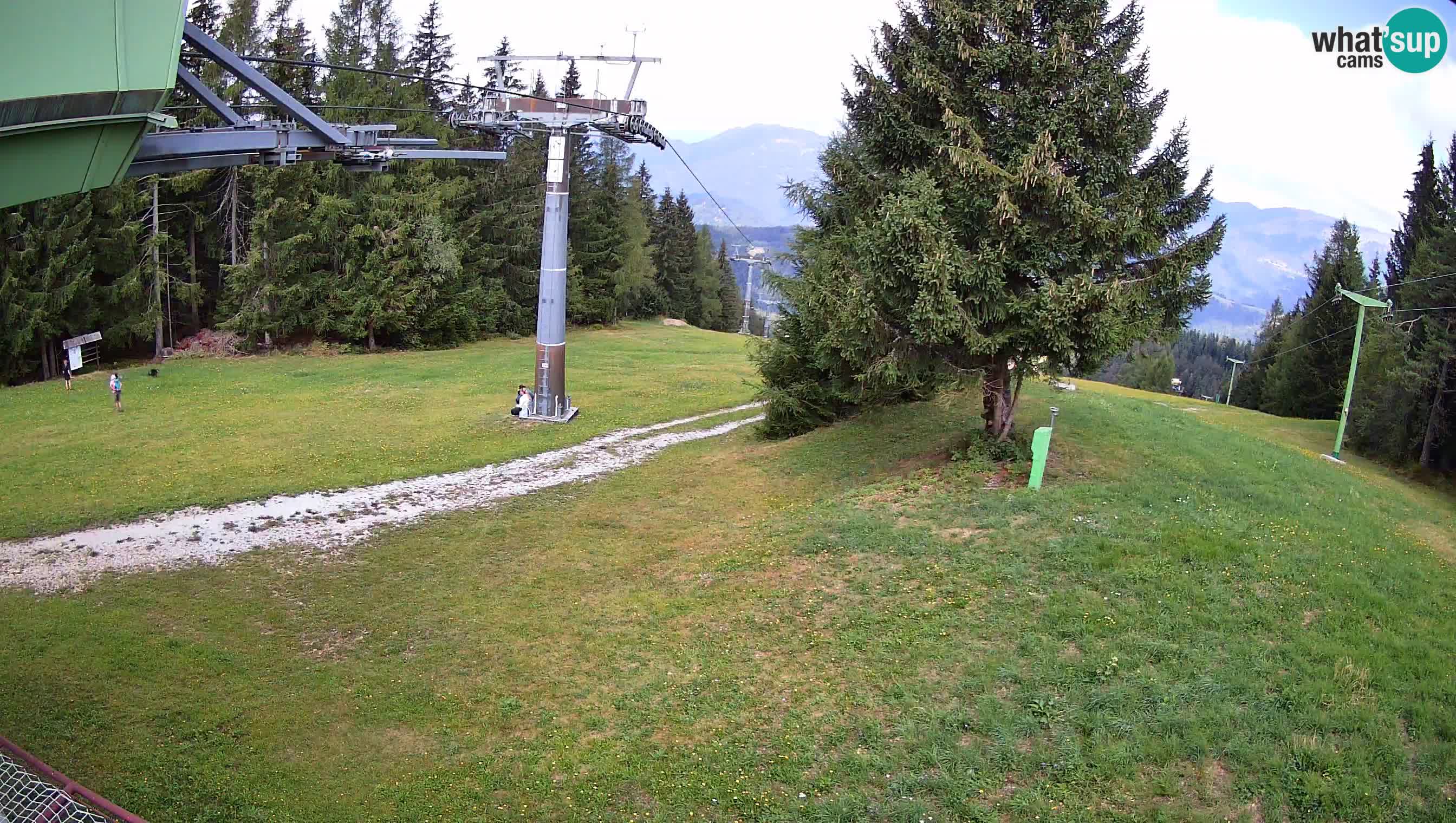 Skijalište Cerkno web kamera Lom – Slovenija