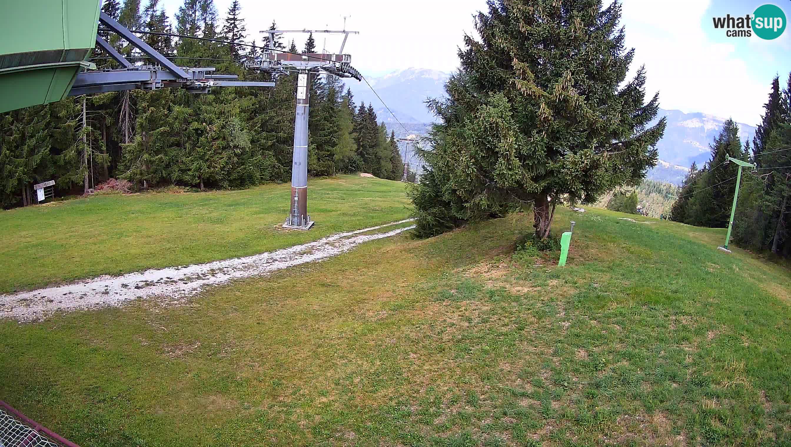 Centre de ski de Cerkno webcam Lom – Slovénie