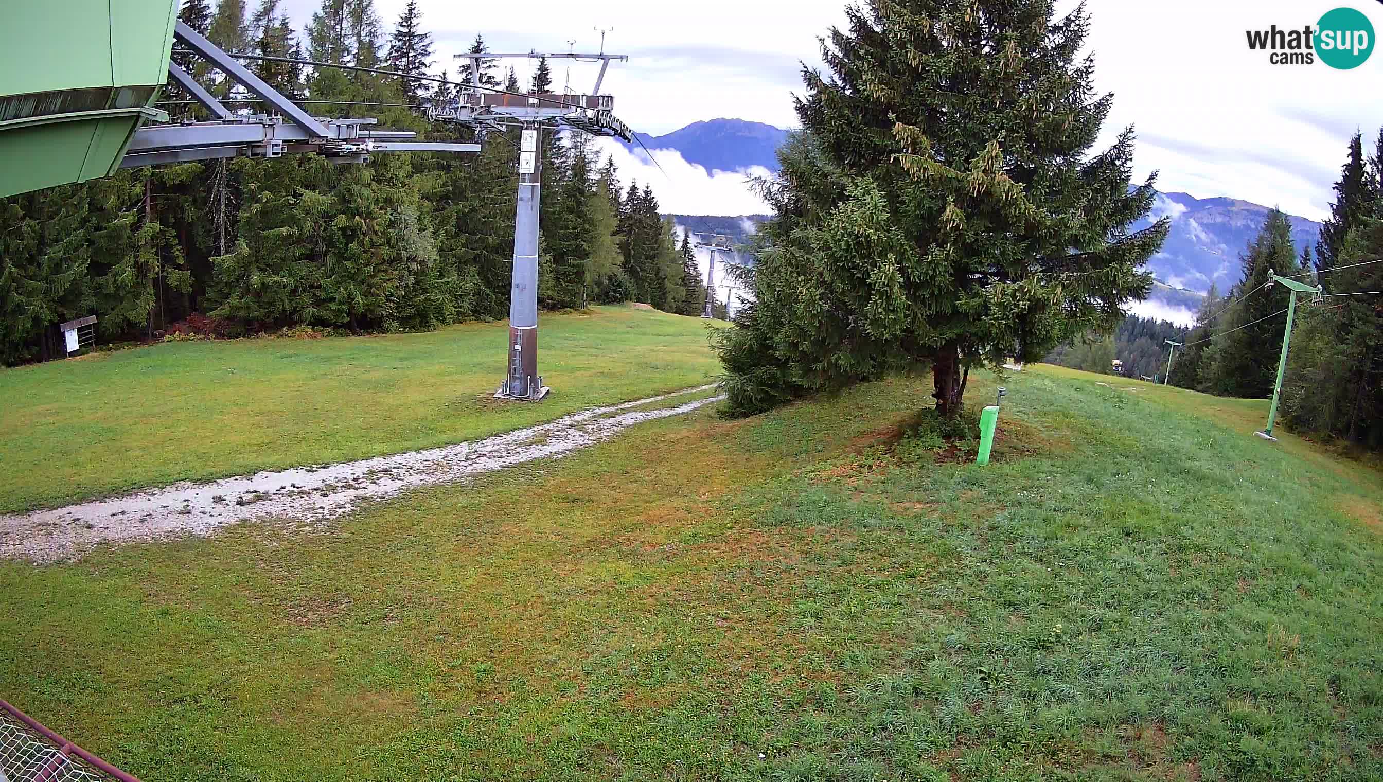 Centre de ski de Cerkno webcam Lom – Slovénie