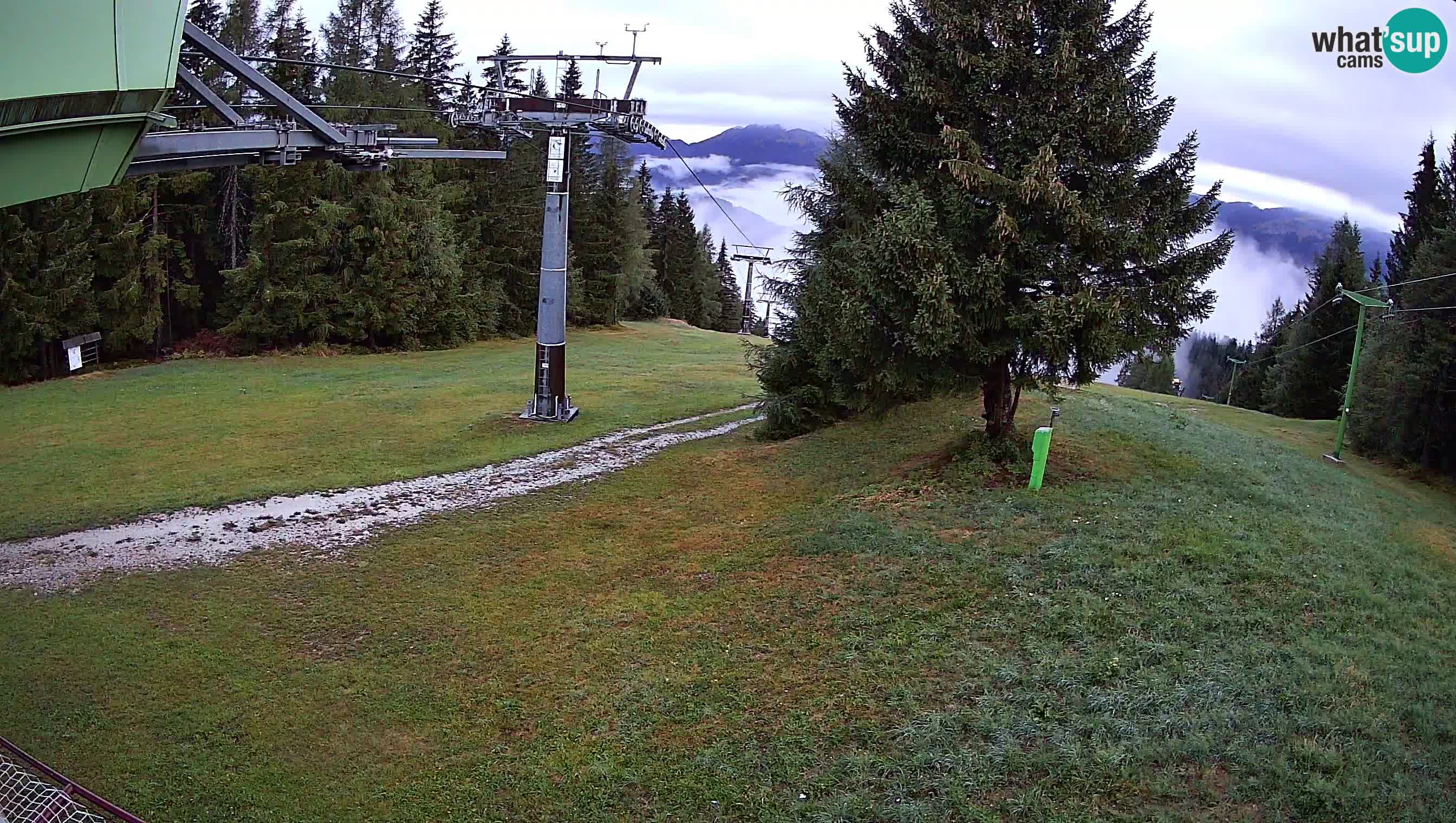 Centre de ski de Cerkno webcam Lom – Slovénie