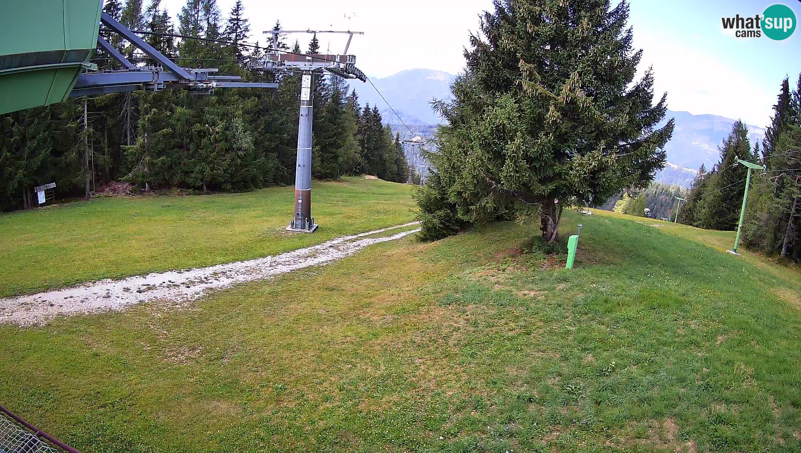 Centre de ski de Cerkno webcam Lom – Slovénie