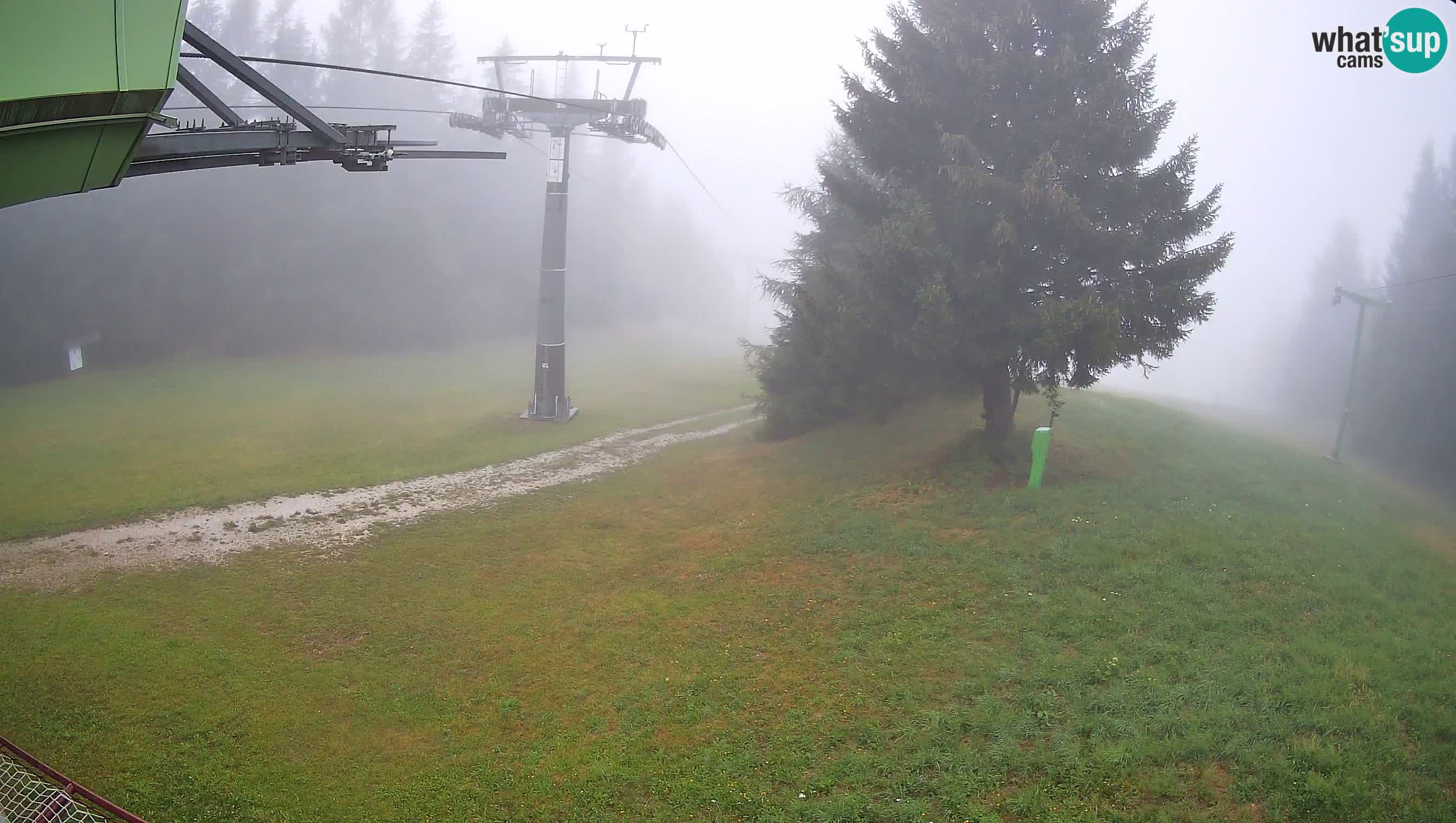 Skijalište Cerkno web kamera Lom – Slovenija