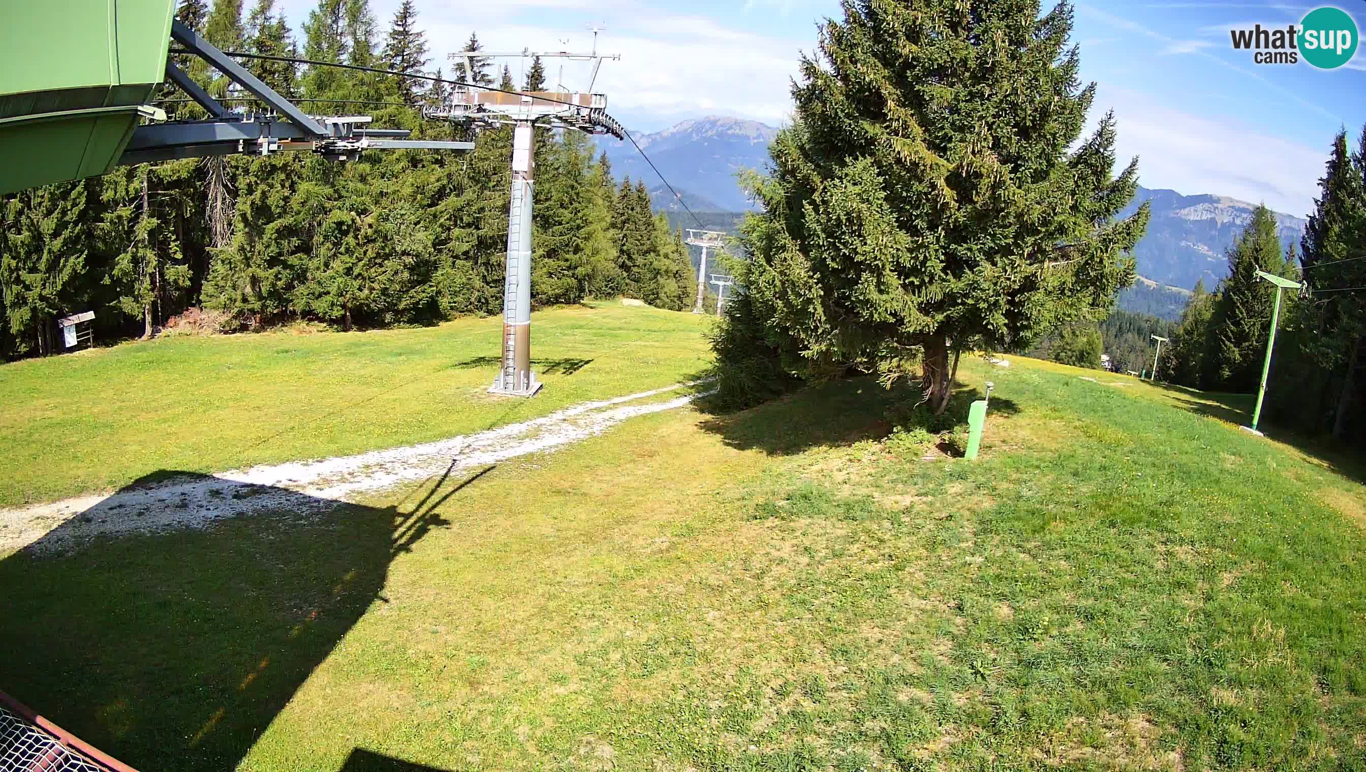 Centre de ski de Cerkno webcam Lom – Slovénie