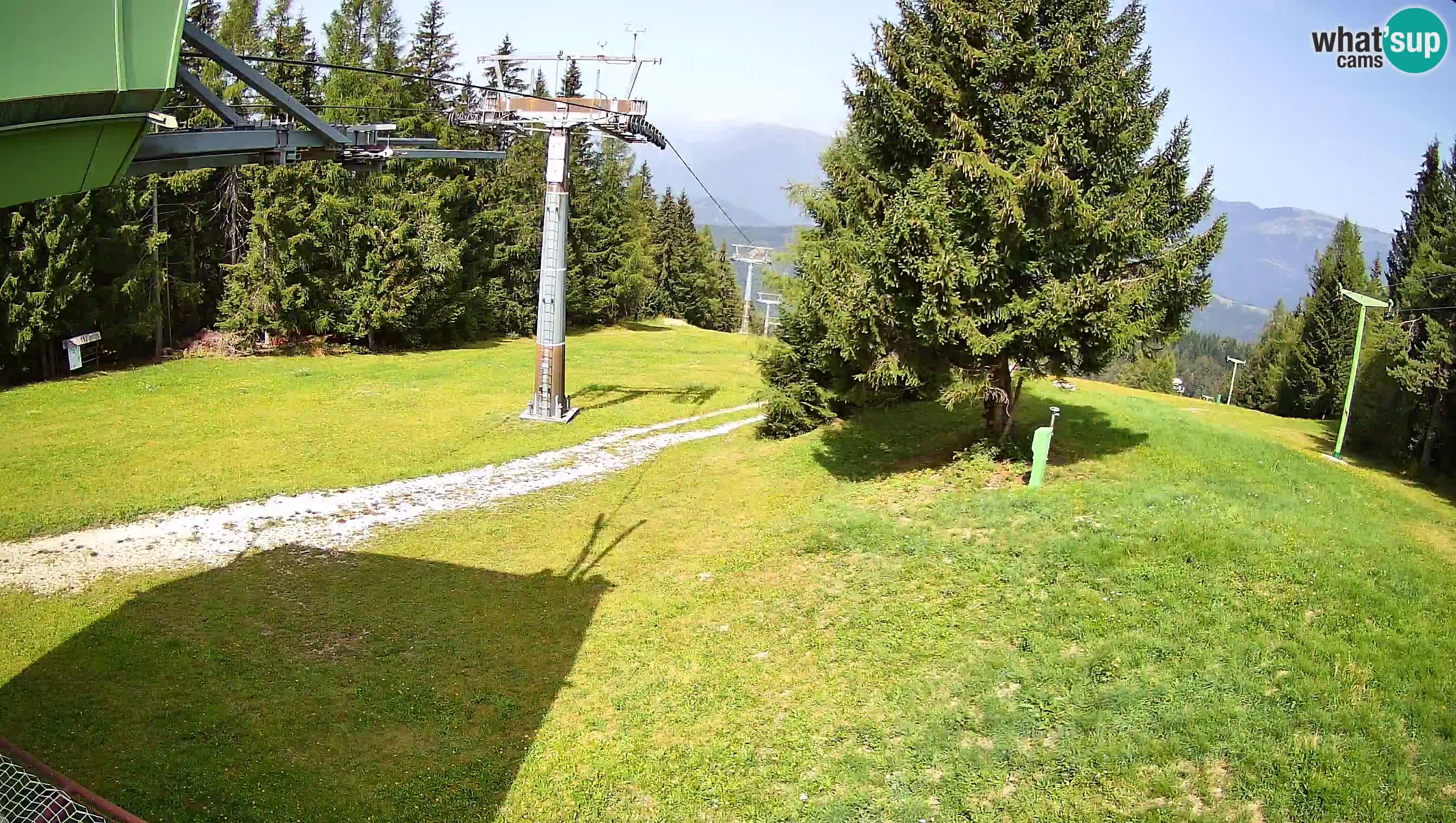 Centre de ski de Cerkno webcam Lom – Slovénie