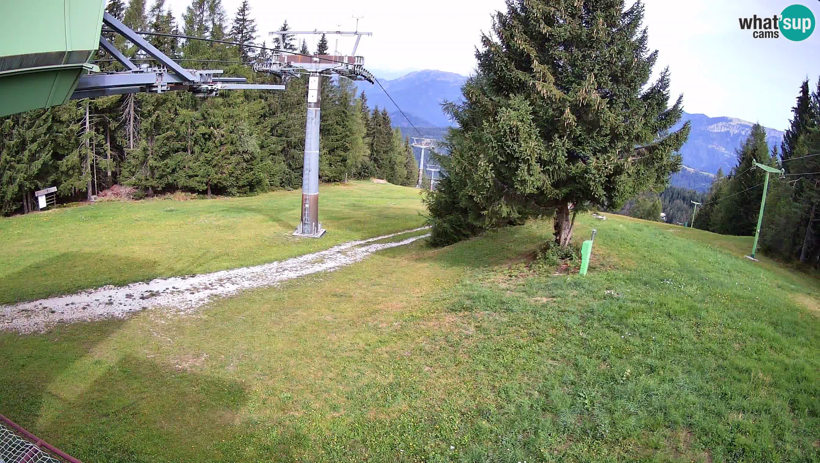 Smušišče Cerkno spletna kamera Lom zgornja proga