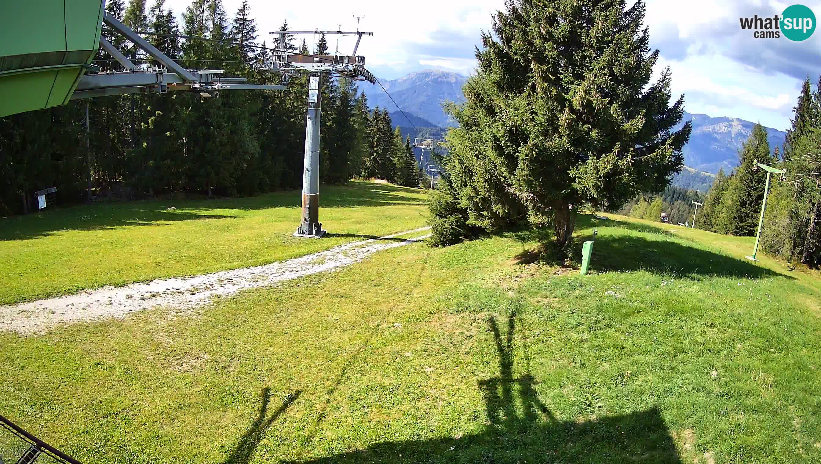 Smušišče Cerkno spletna kamera Lom zgornja proga