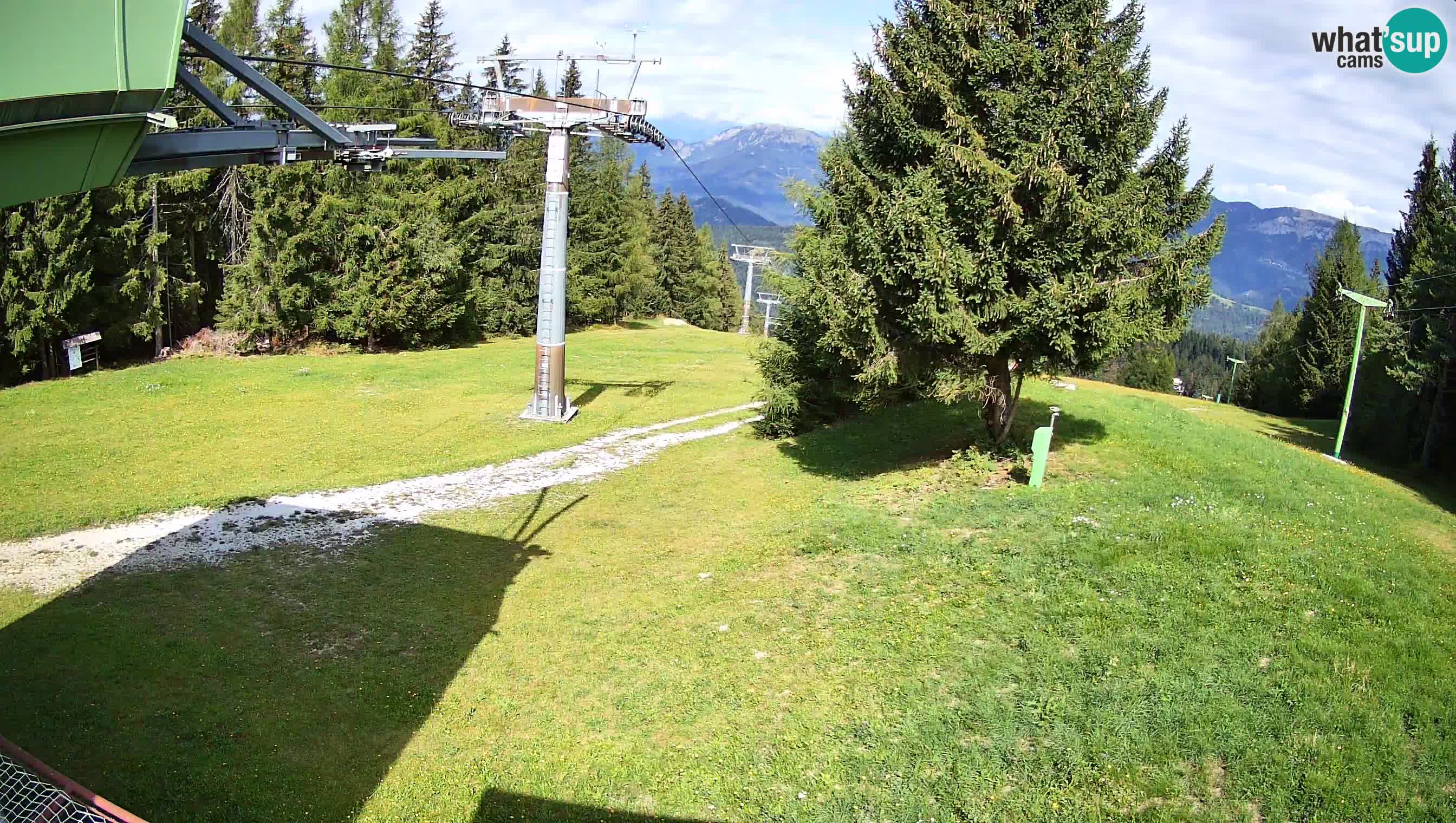 Centre de ski de Cerkno webcam Lom – Slovénie