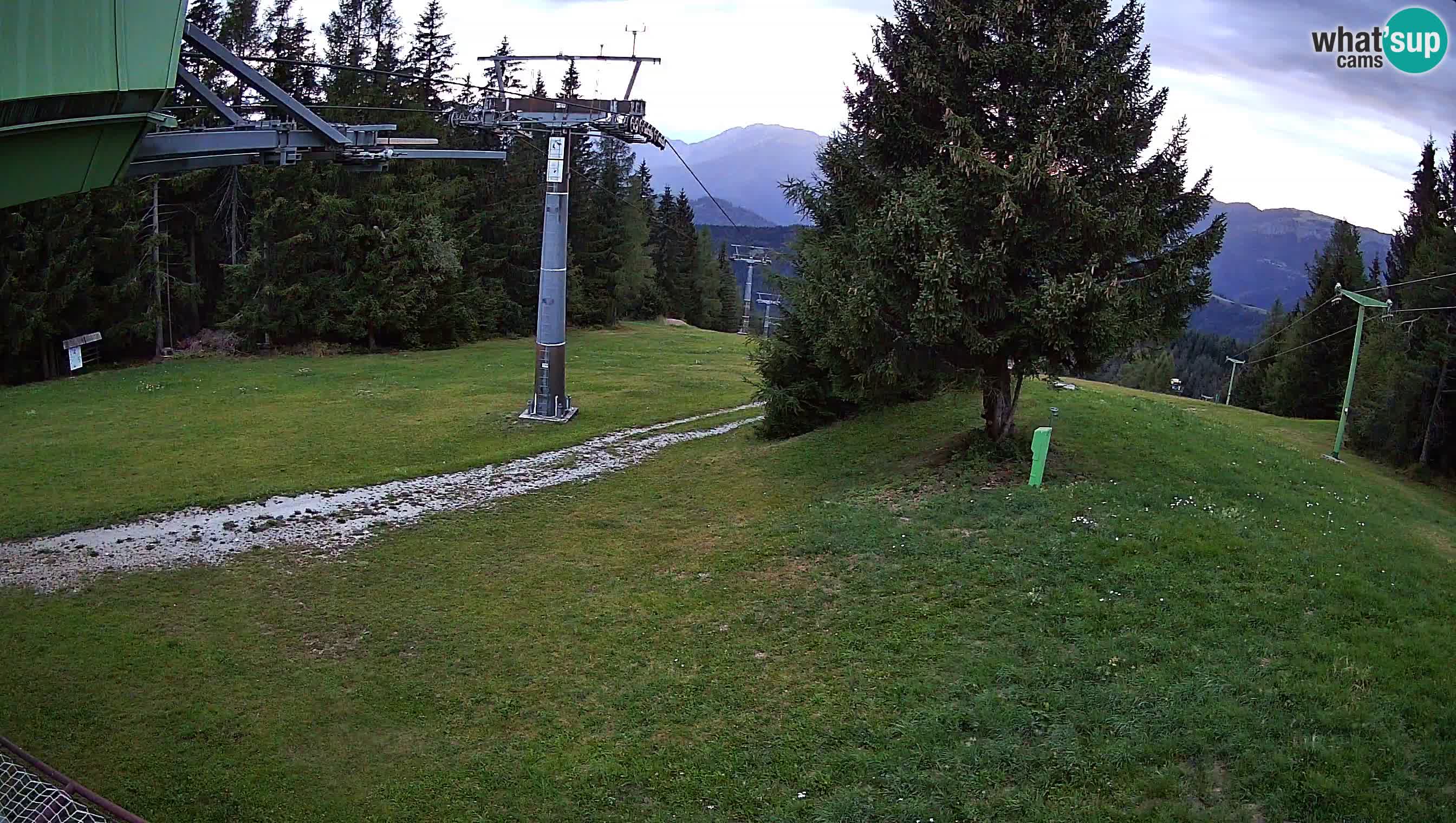 Centre de ski de Cerkno webcam Lom – Slovénie