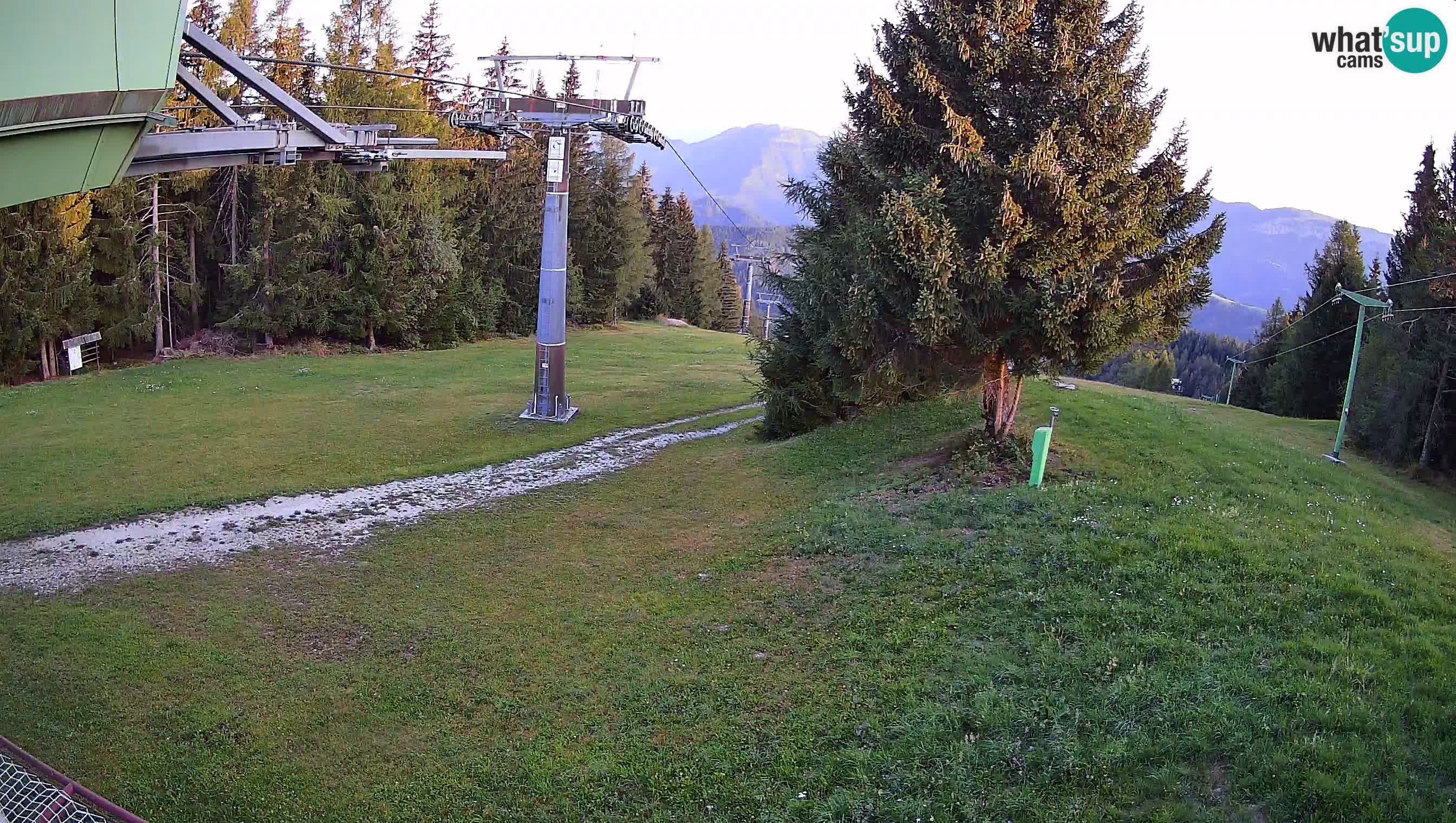 Smušišče Cerkno spletna kamera Lom zgornja proga