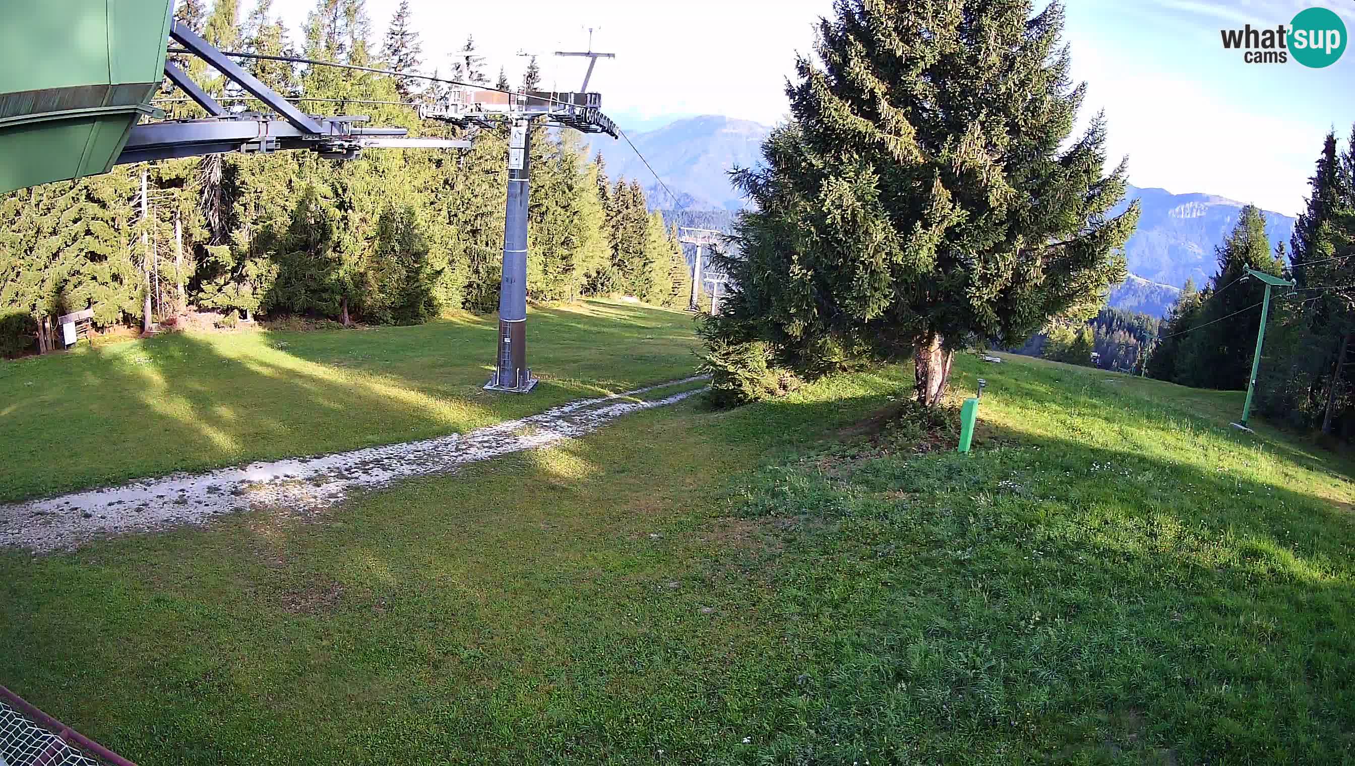 Centre de ski de Cerkno webcam Lom – Slovénie