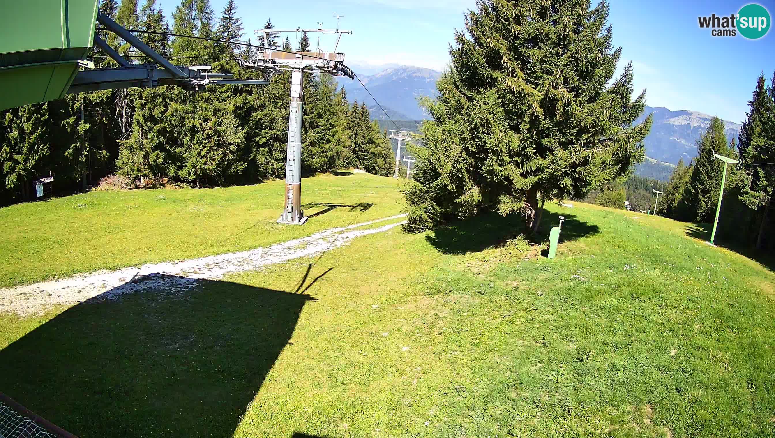 Skijalište Cerkno web kamera Lom – Slovenija
