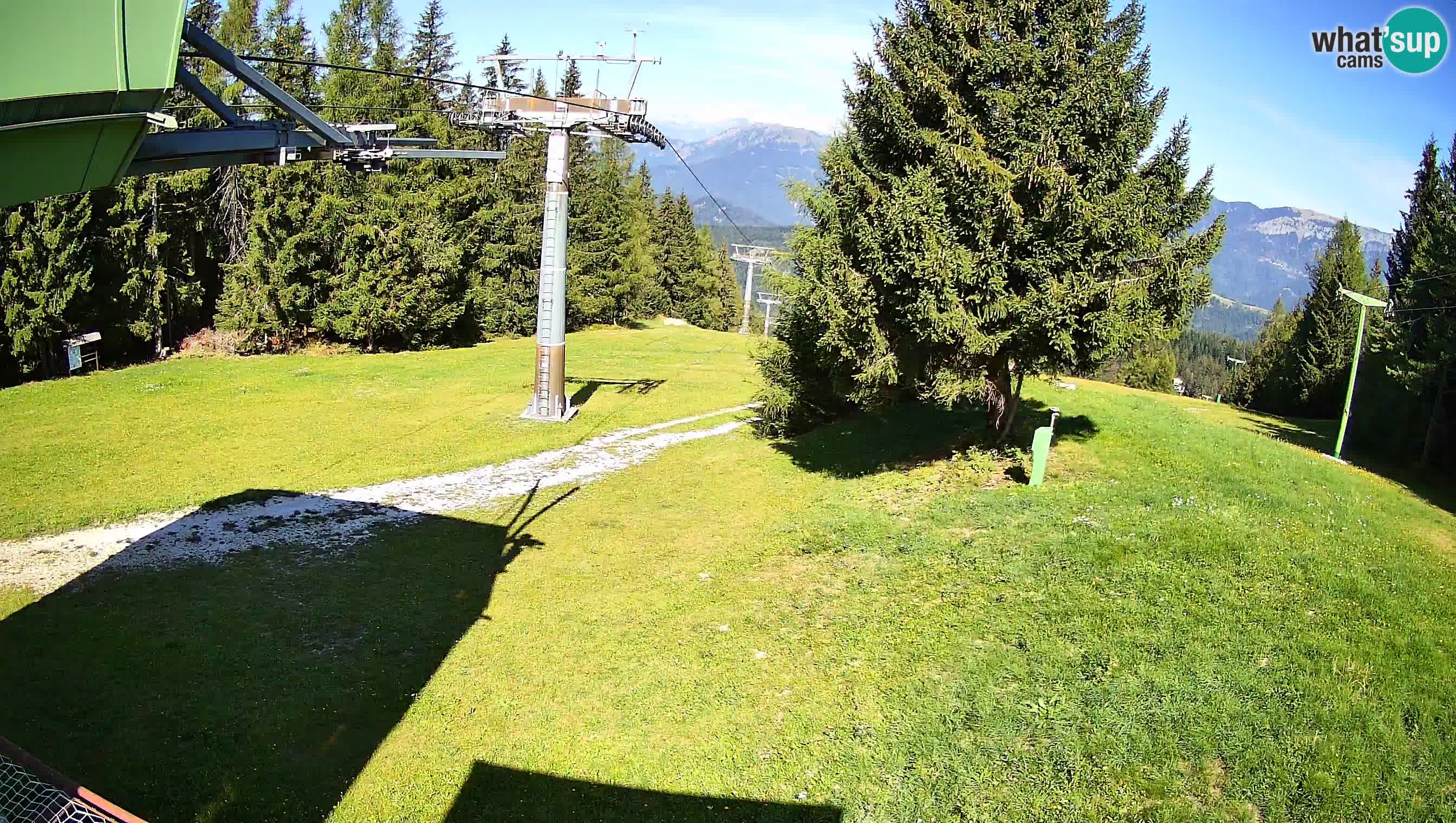 Centre de ski de Cerkno webcam Lom – Slovénie