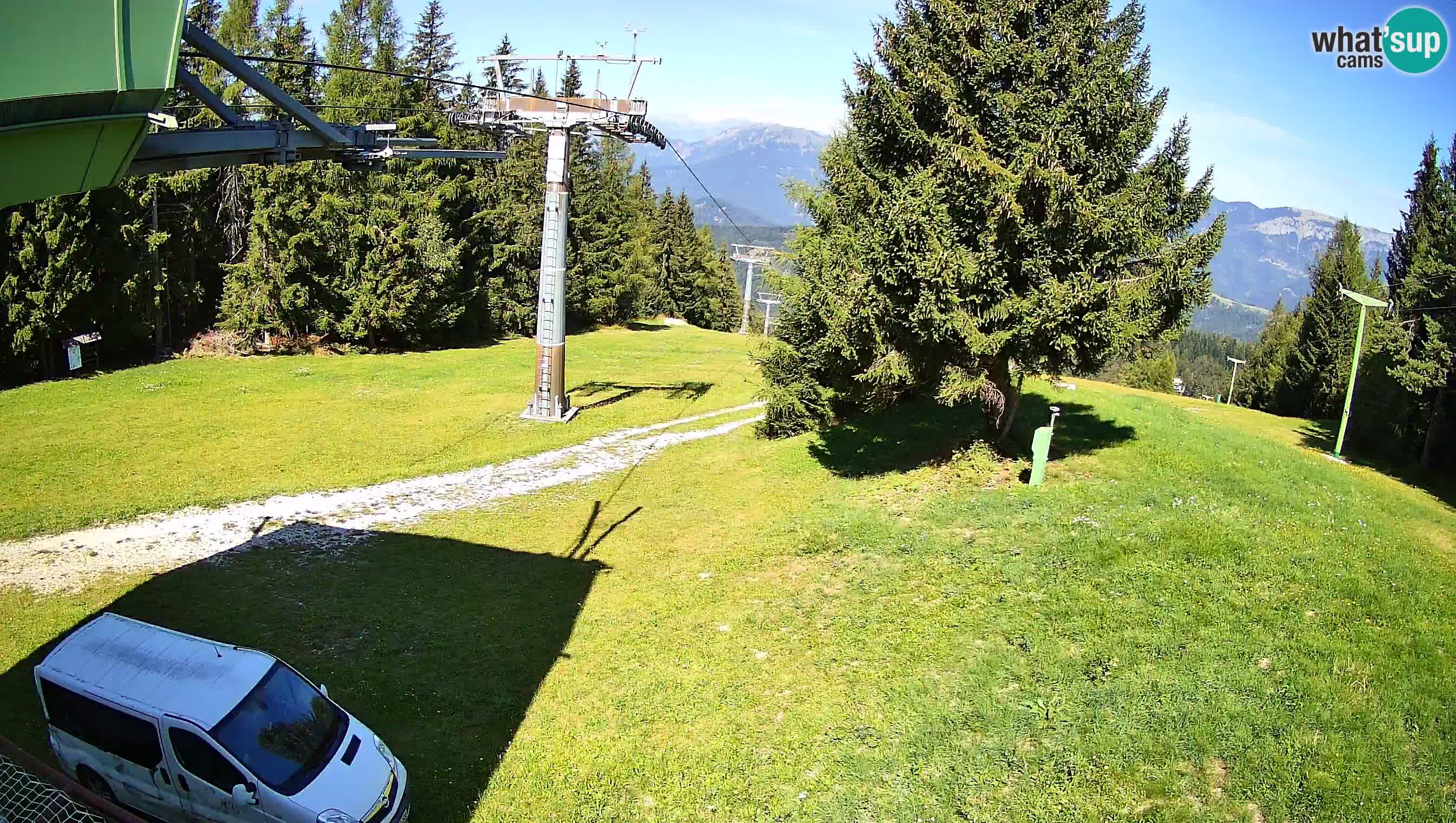 Centre de ski de Cerkno webcam Lom – Slovénie