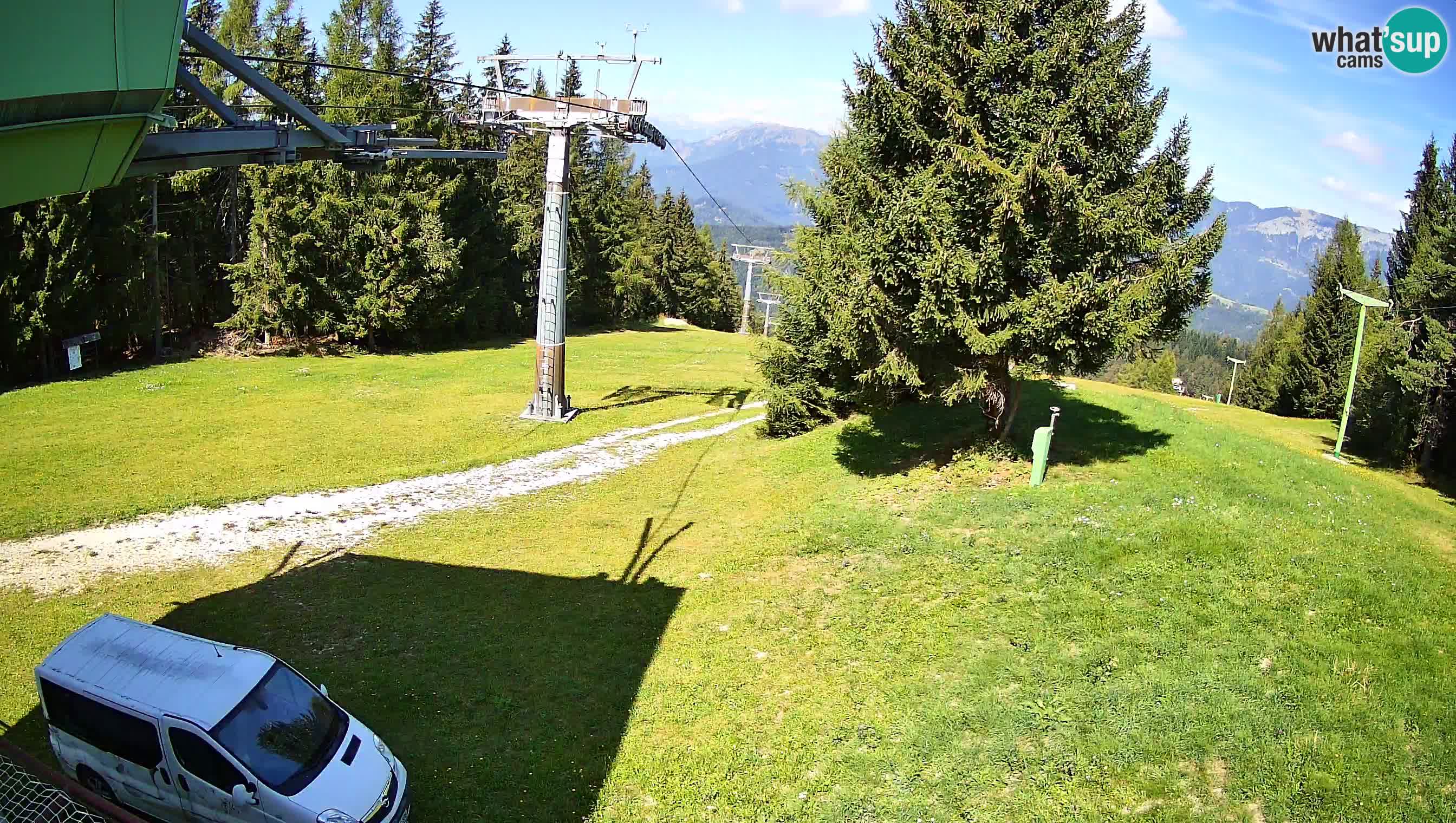 Skijalište Cerkno web kamera Lom – Slovenija